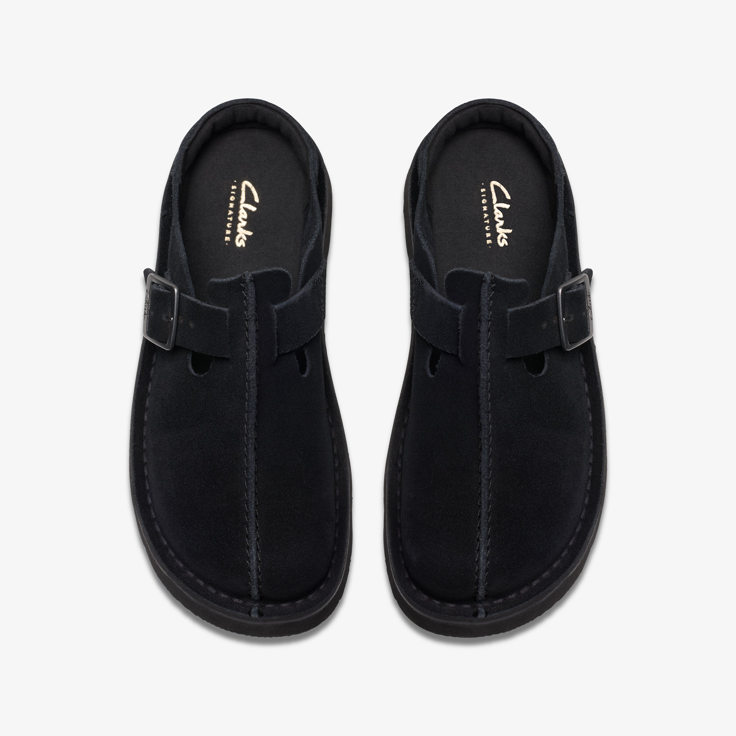 クラークス Clarks Solsbury Mule. / レディースソルスブリーミュール (ブラックスエード)の6枚目