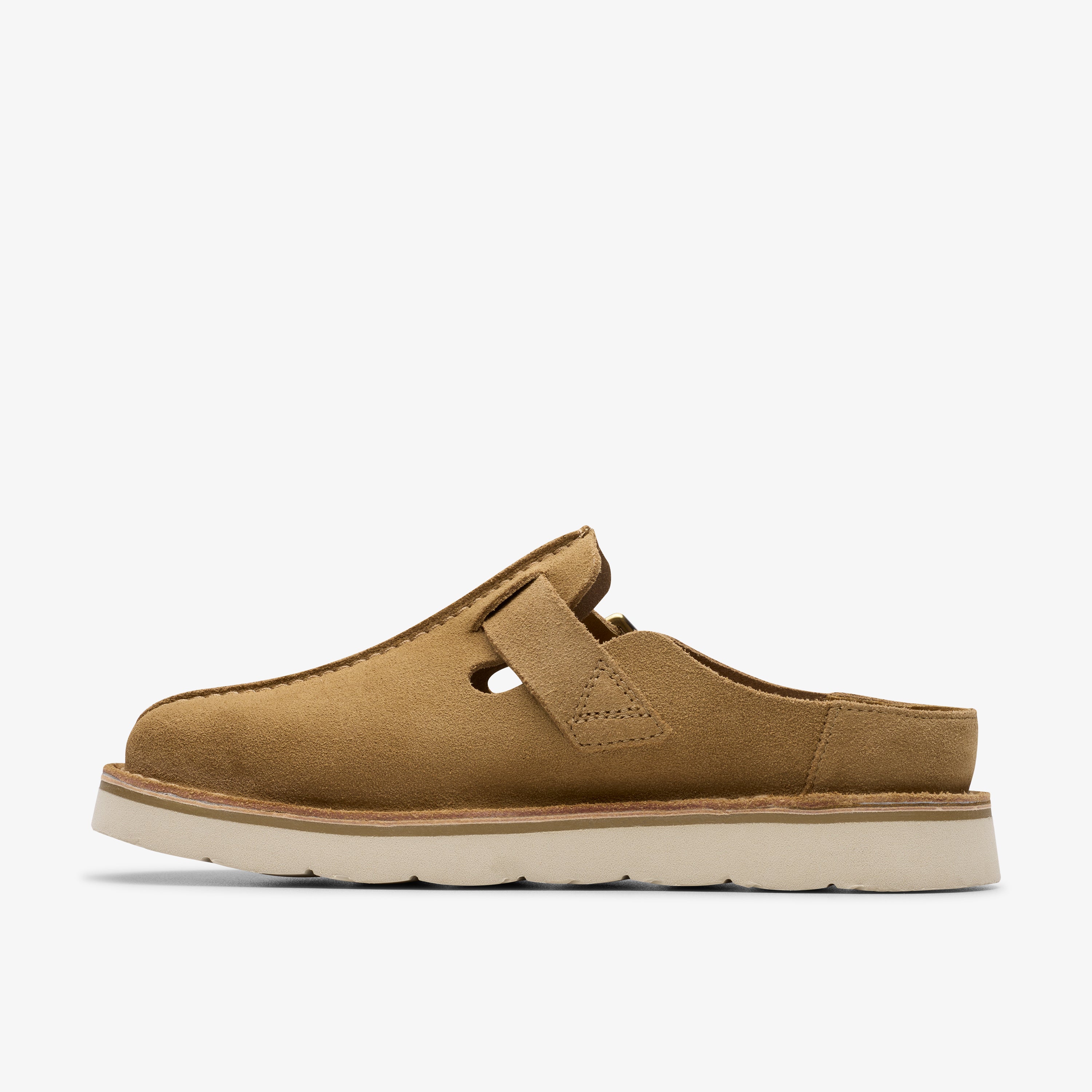 クラークス Clarks Solsbury Mule. / レディースソルスブリーミュール (ダークサンドスエード)の2枚目