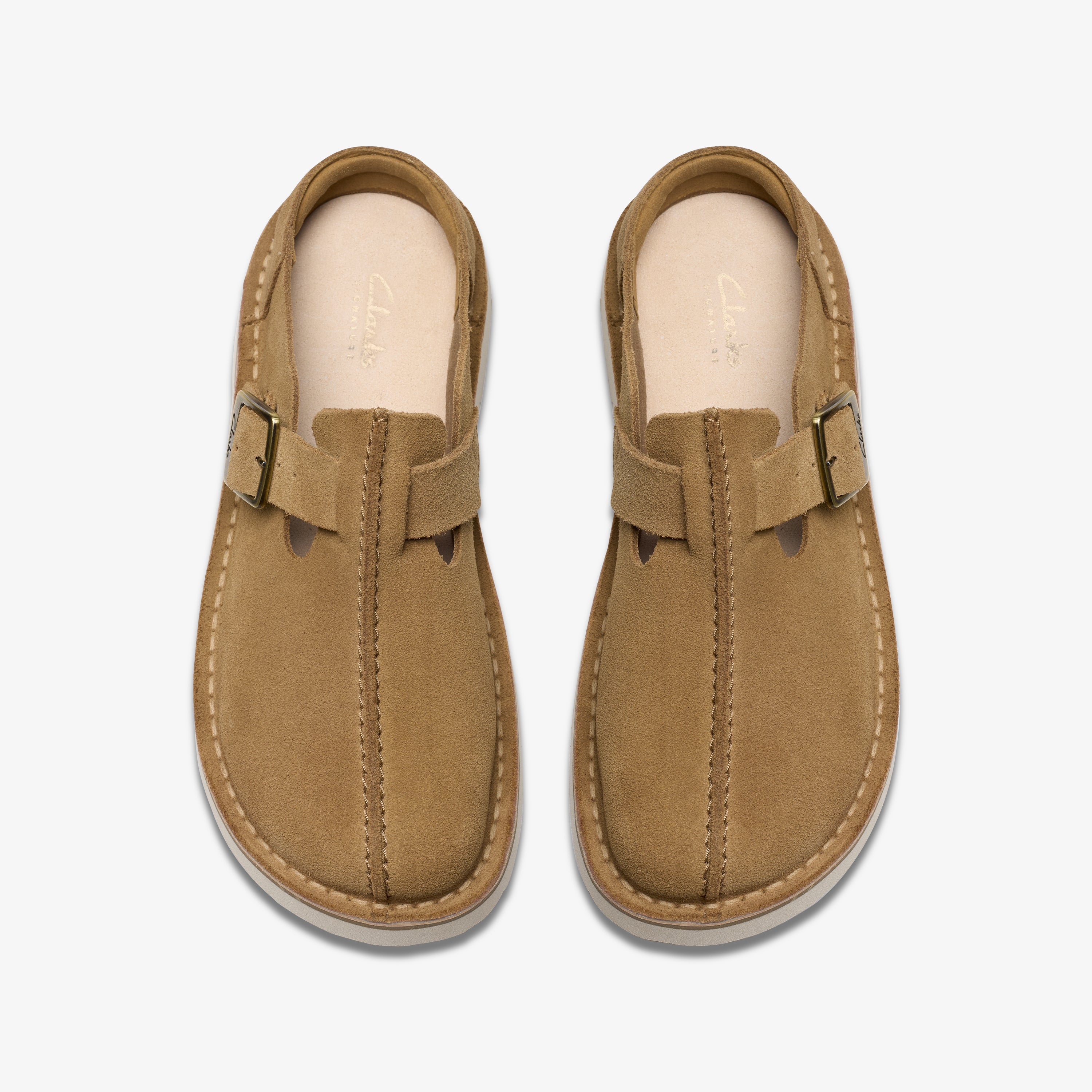 クラークス Clarks Solsbury Mule. / レディースソルスブリーミュール (ダークサンドスエード)の6枚目