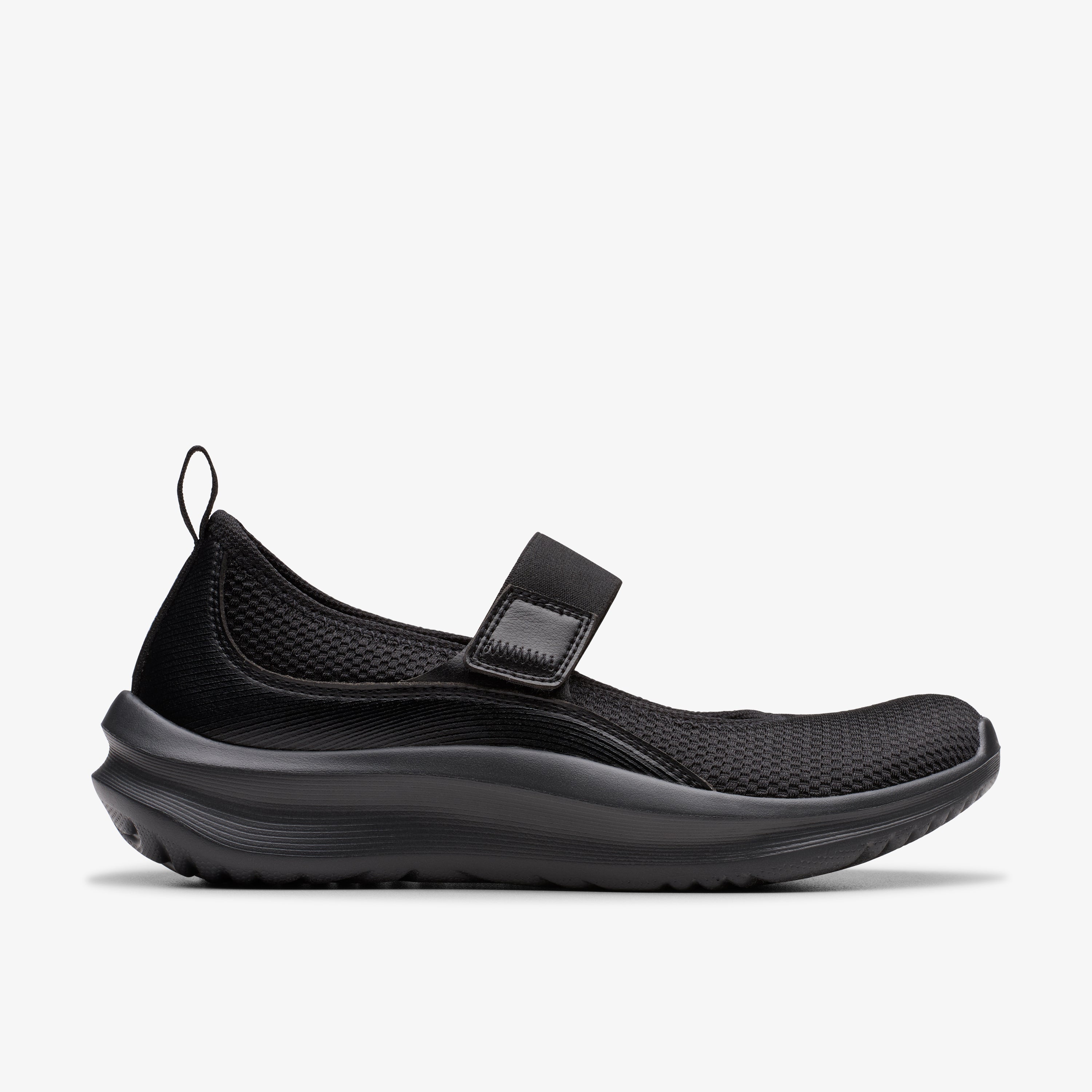 クラークス Clarks Solevana Jane / ソルヴァーナジェーン (ブラック)の1枚目