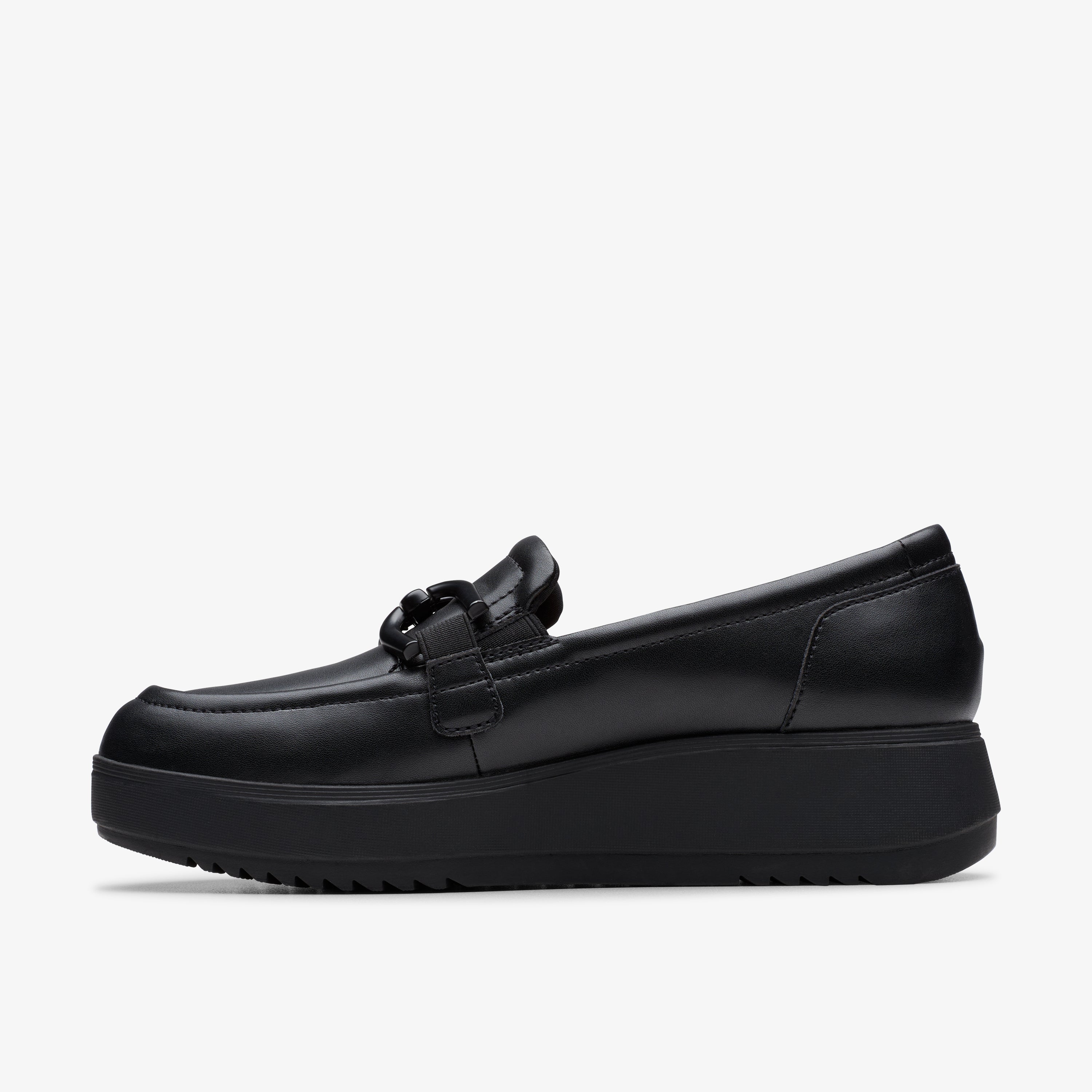 クラークス Clarks Zylah Top / ザイラトップ (ブラックレザー)の2枚目