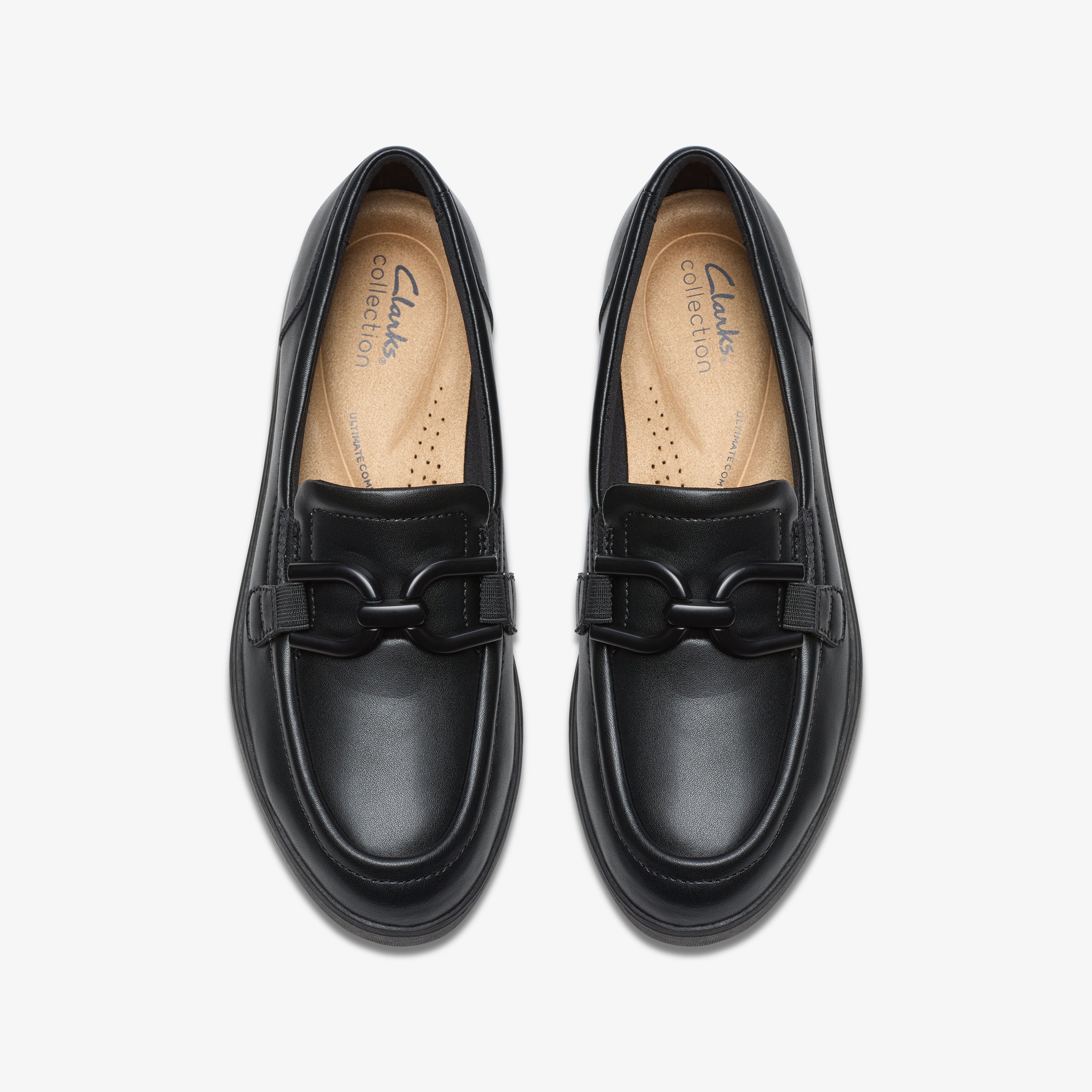 クラークス Clarks Zylah Top / ザイラトップ (ブラックレザー)の6枚目