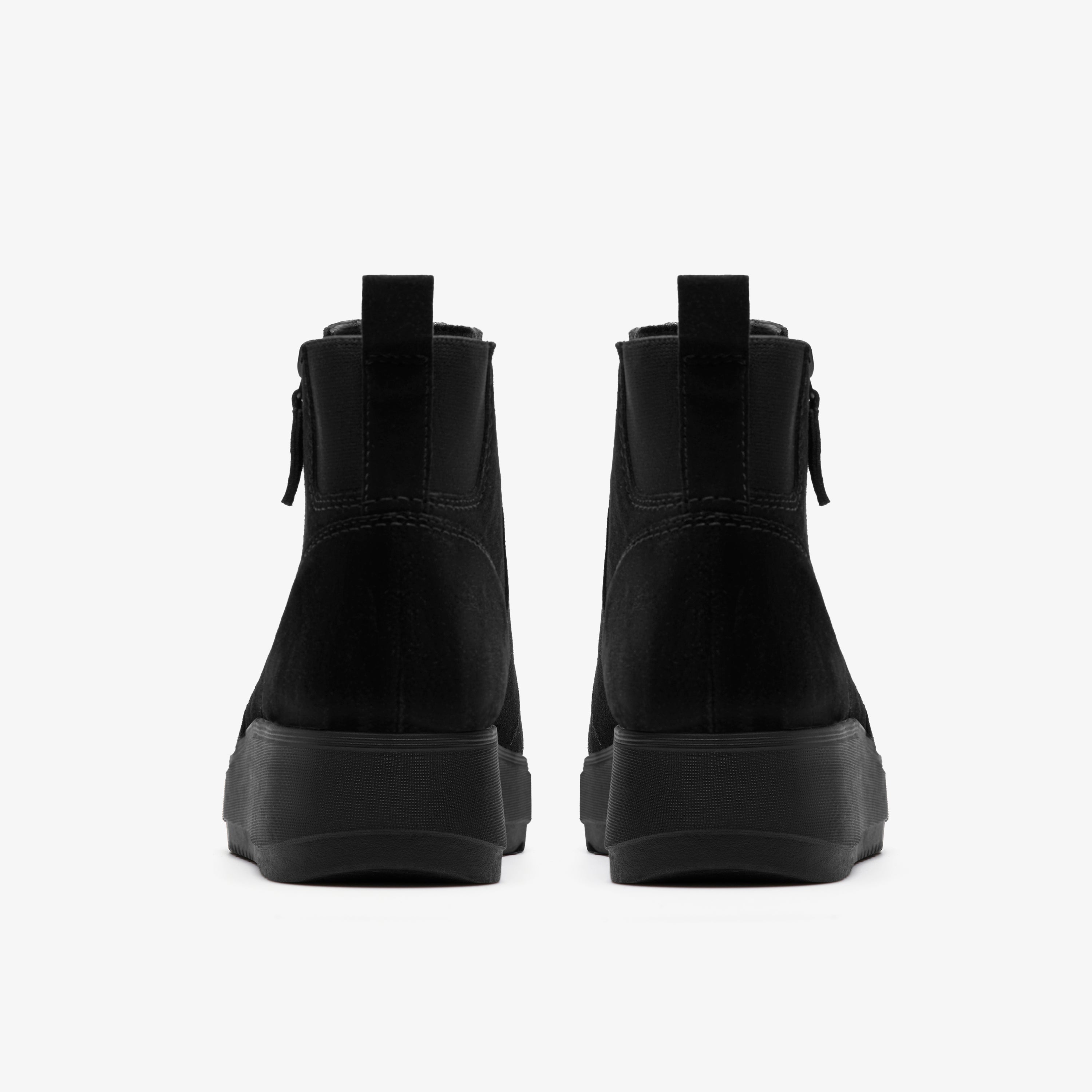 クラークス Clarks Zylah Willow / ザイラウィロー (ブラックスエード)の5枚目