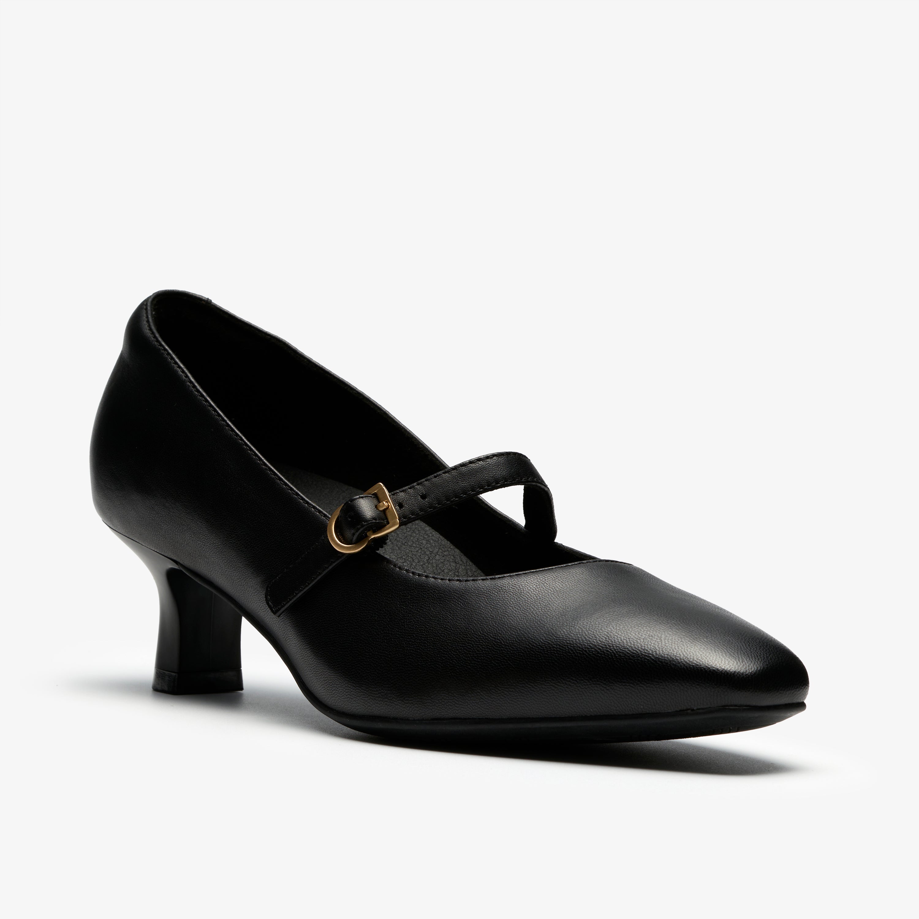 クラークス Clarks Kyla50 MJ / カイラ 50 MJ (ブラックレザー)の4枚目
