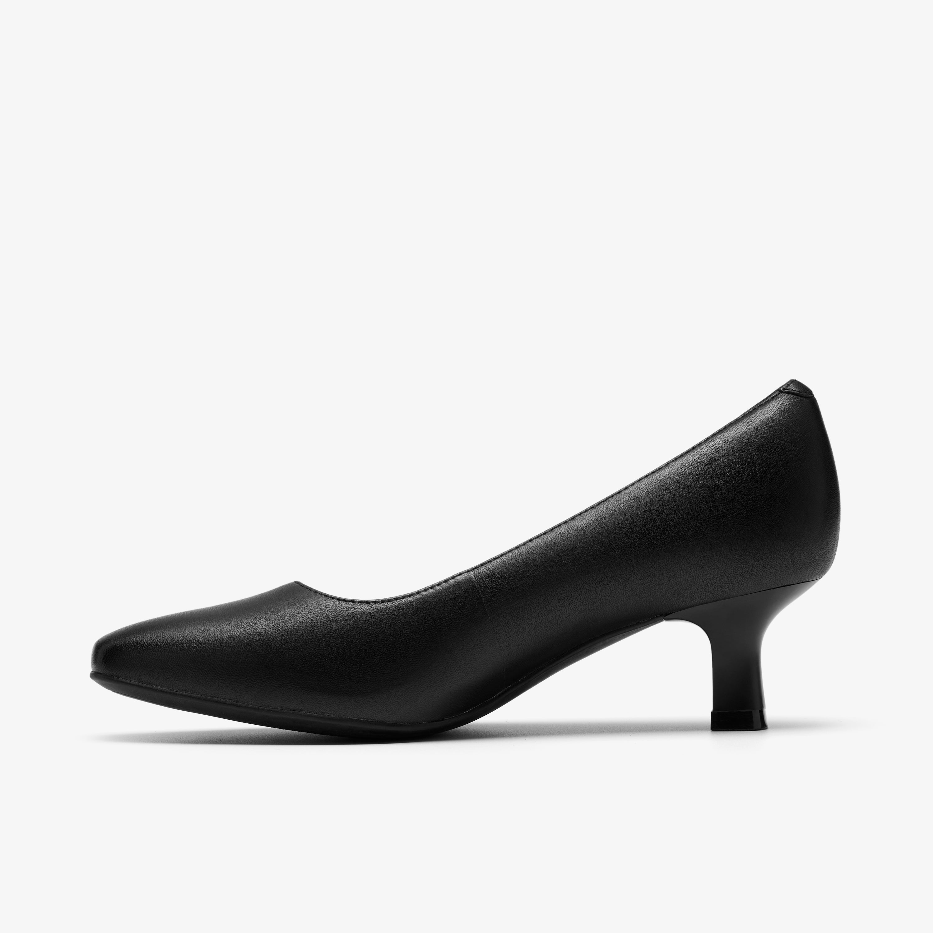クラークス Clarks Kyla50 Pump / カイラ 50 パンプス (ブラックレザー)の2枚目
