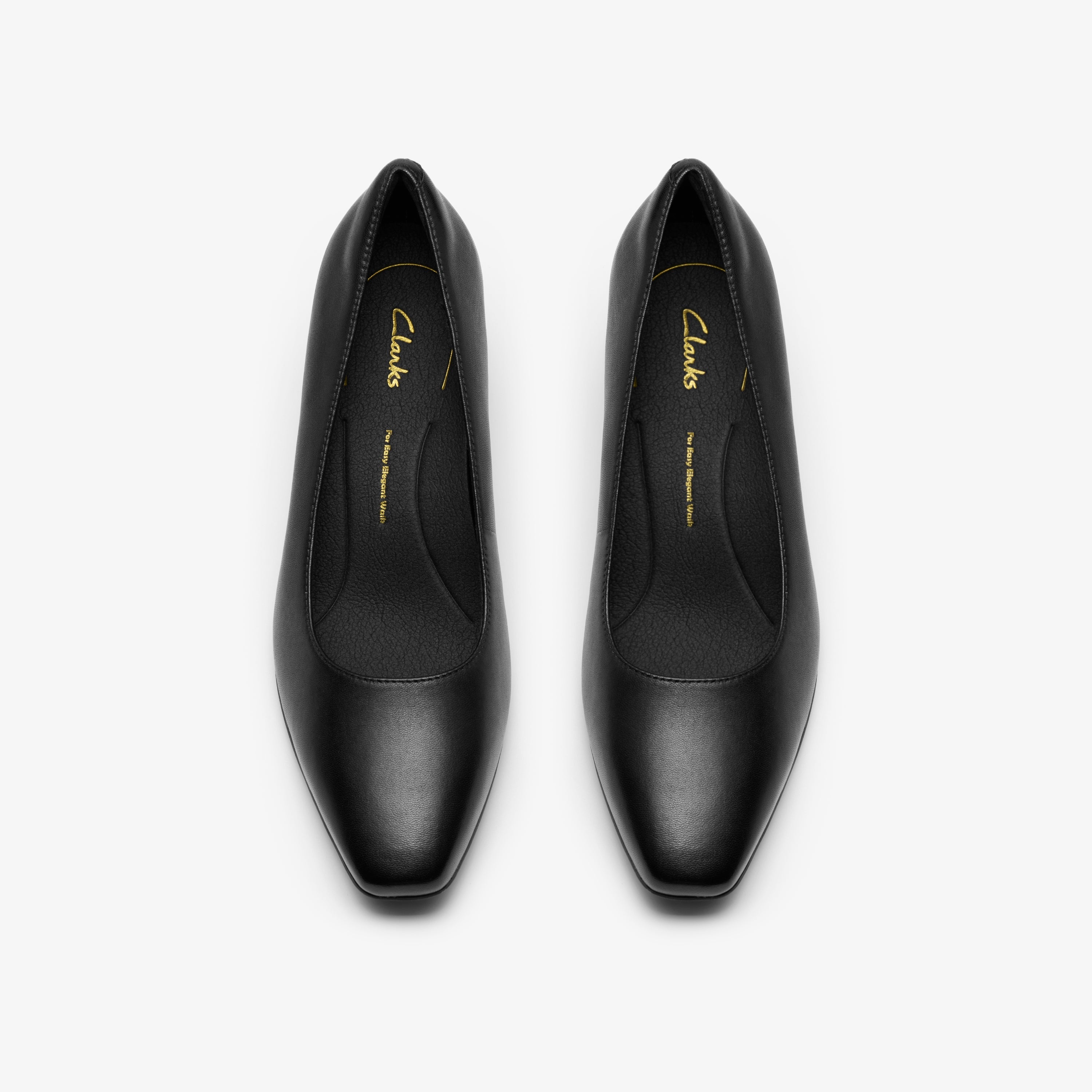 クラークス Clarks Kyla50 Pump / カイラ 50 パンプス (ブラックレザー)の6枚目