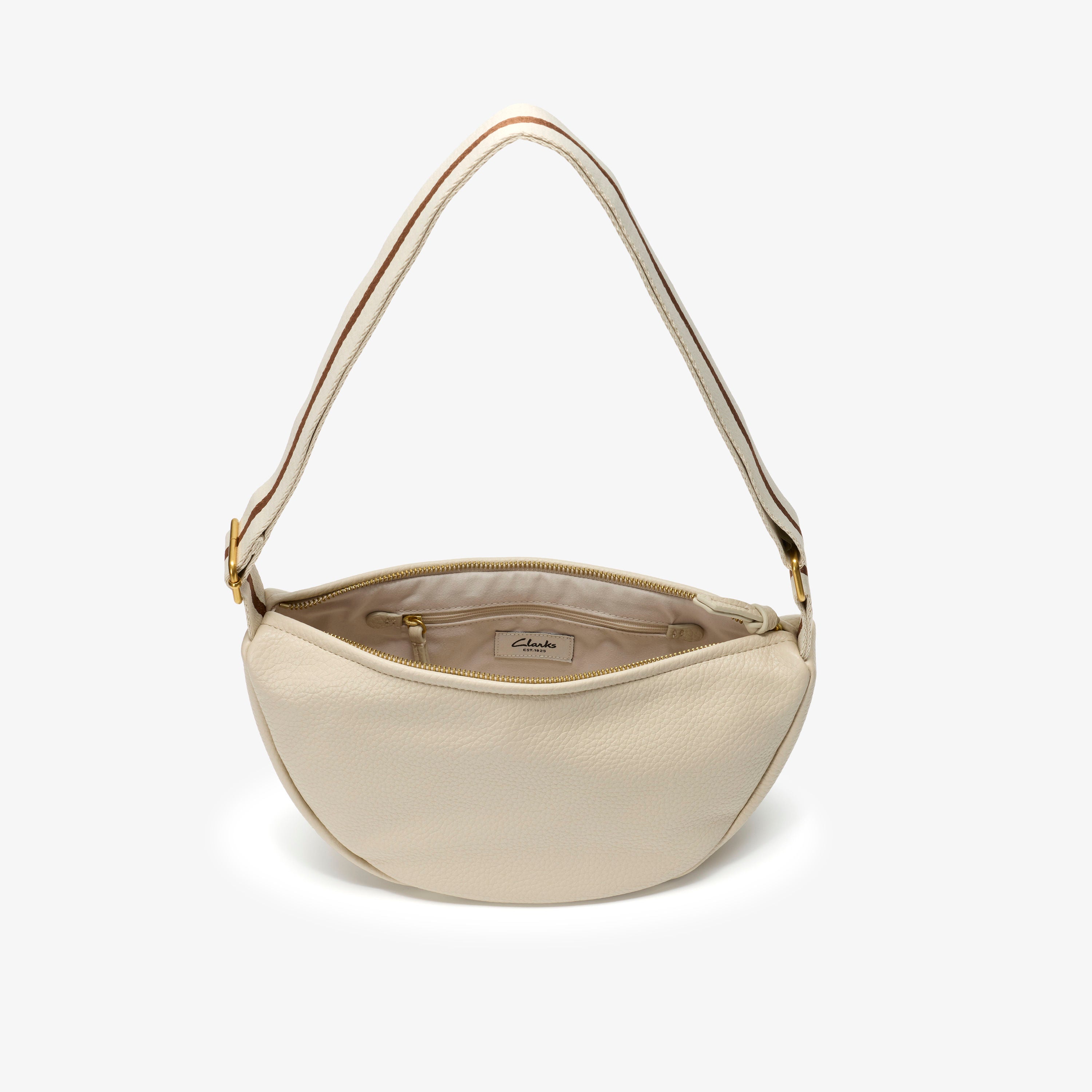 Crescent Sling / クレセント スリングバッグ(クリーム)の4枚目