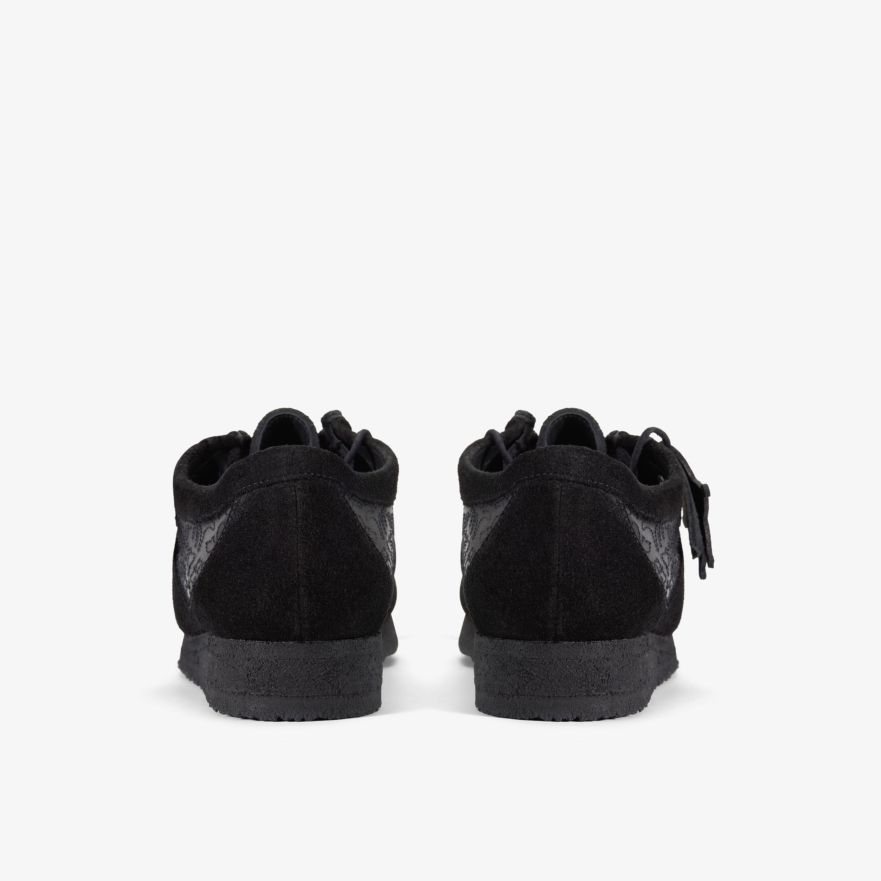 クラークス Clarks Wallabee / メンズ ワラビー (ブラックエンブロイダリー)の4枚目