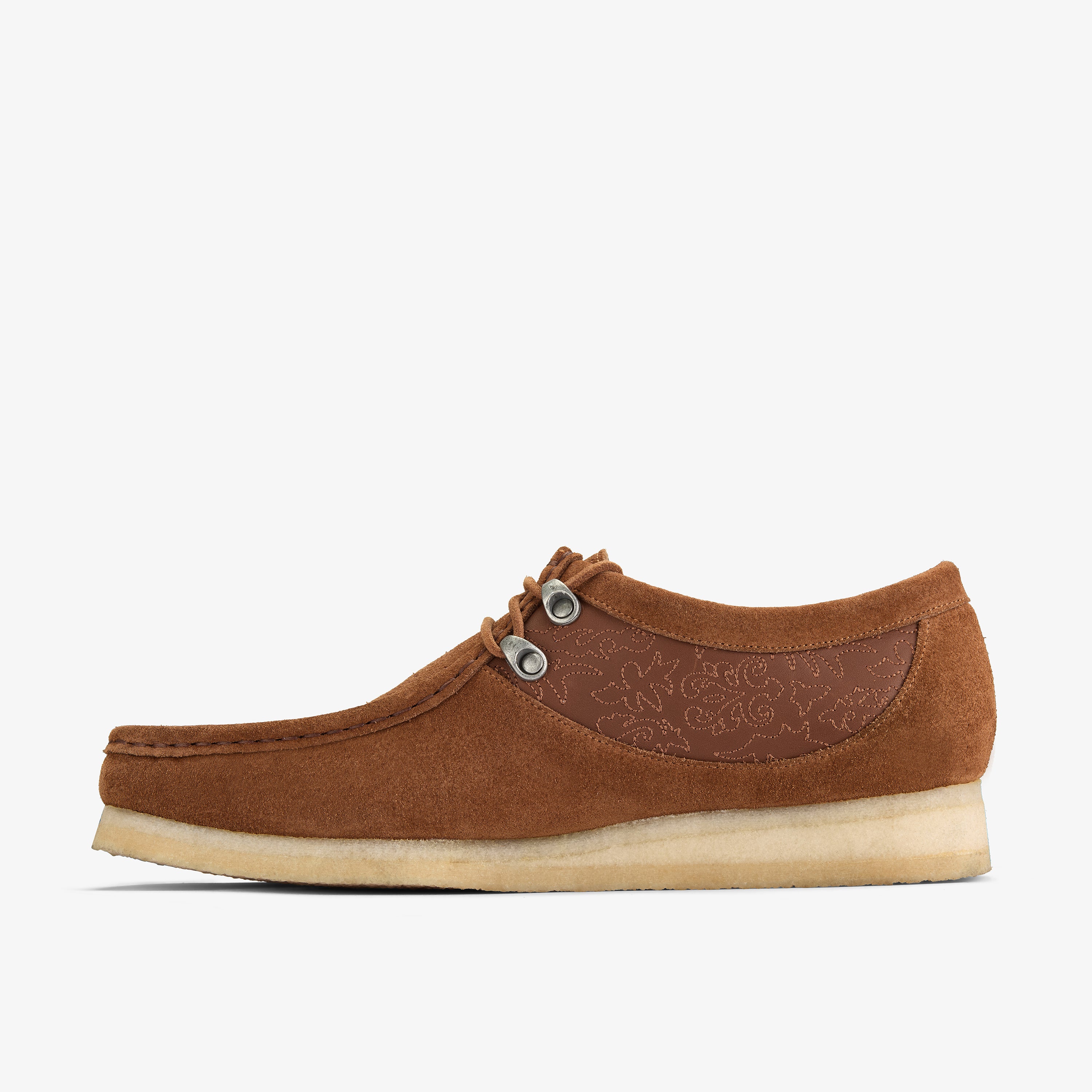 クラークス Clarks Wallabee / メンズ ワラビー (タンエンブロイダリー)の2枚目