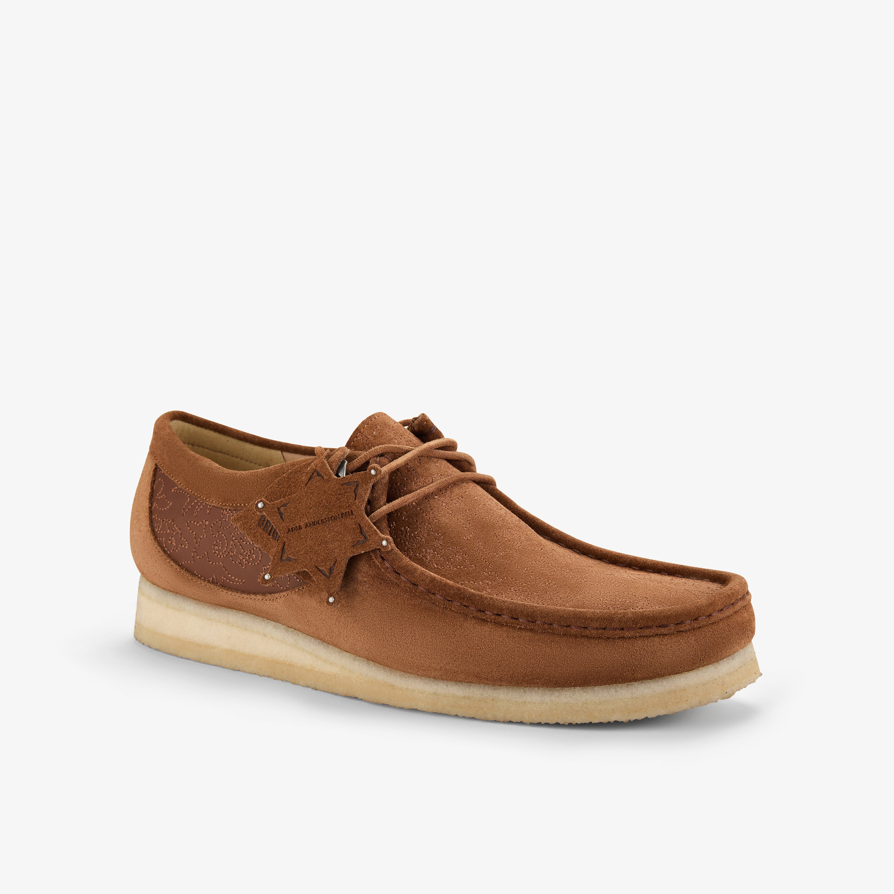 クラークス Clarks Wallabee / メンズ ワラビー (タンエンブロイダリー)の5枚目