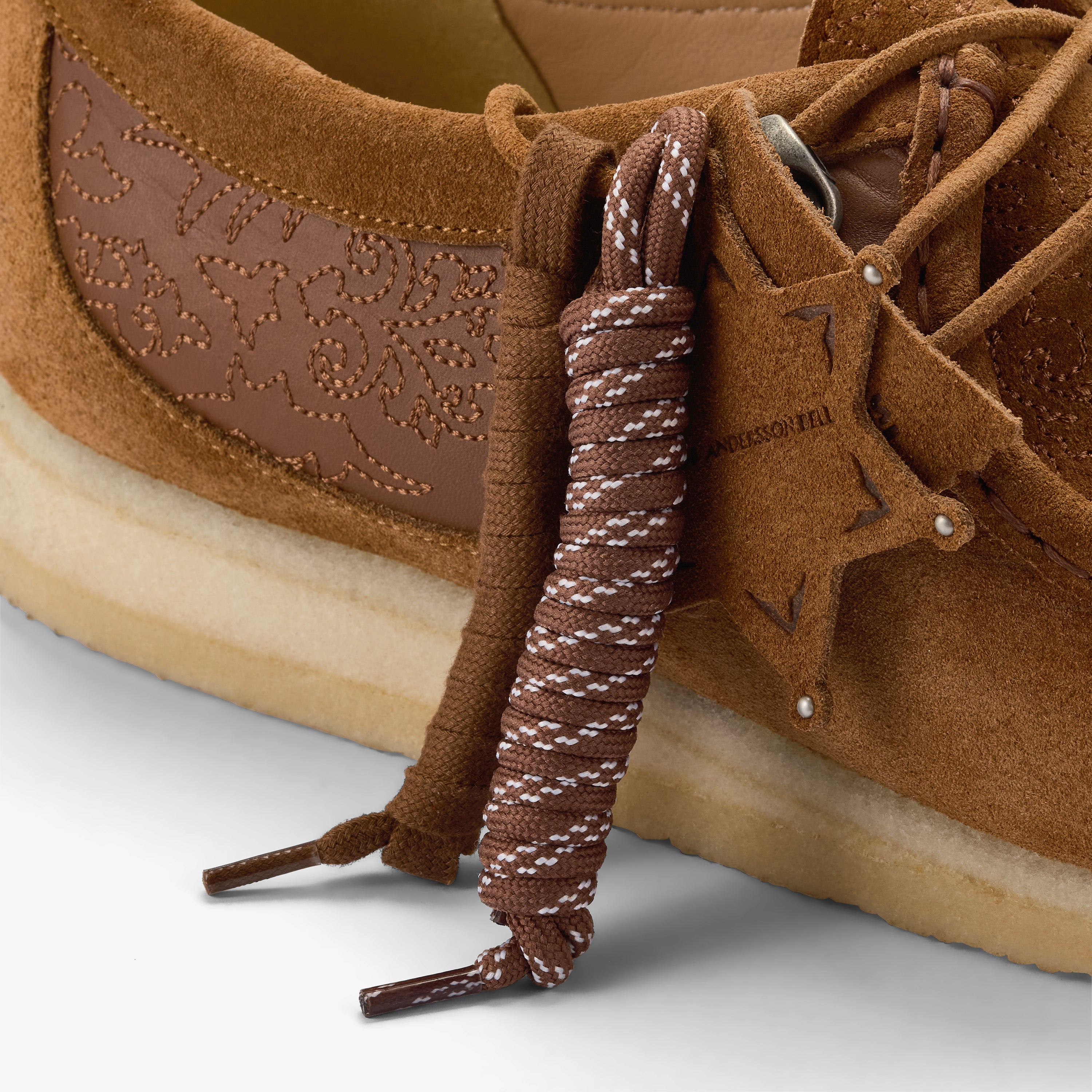 クラークス Clarks Wallabee / メンズ ワラビー (タンエンブロイダリー)の7枚目