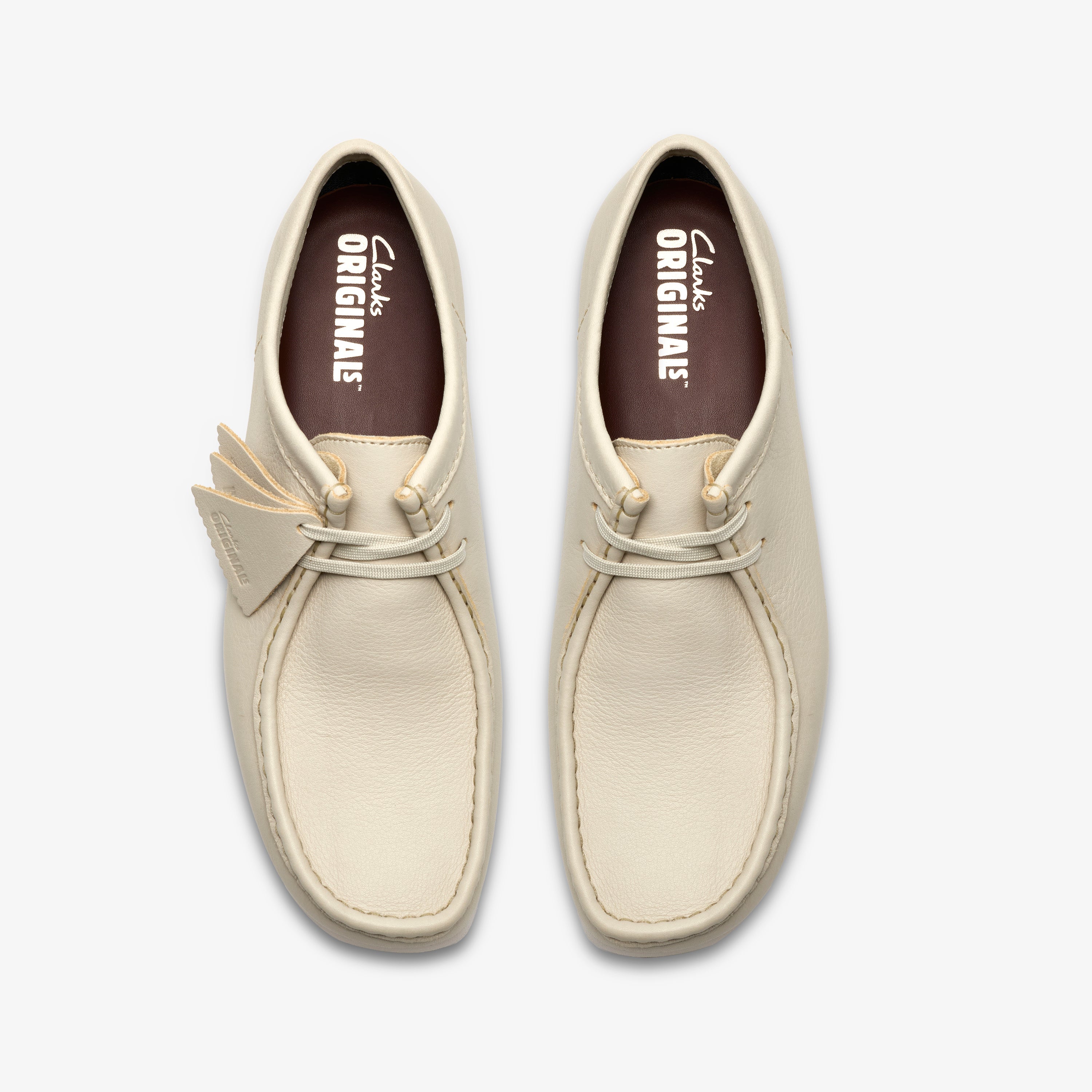クラークス Clarks WallabeeGTX / メンズ ワラビーゴアテックス (ホワイトレザー)の6枚目