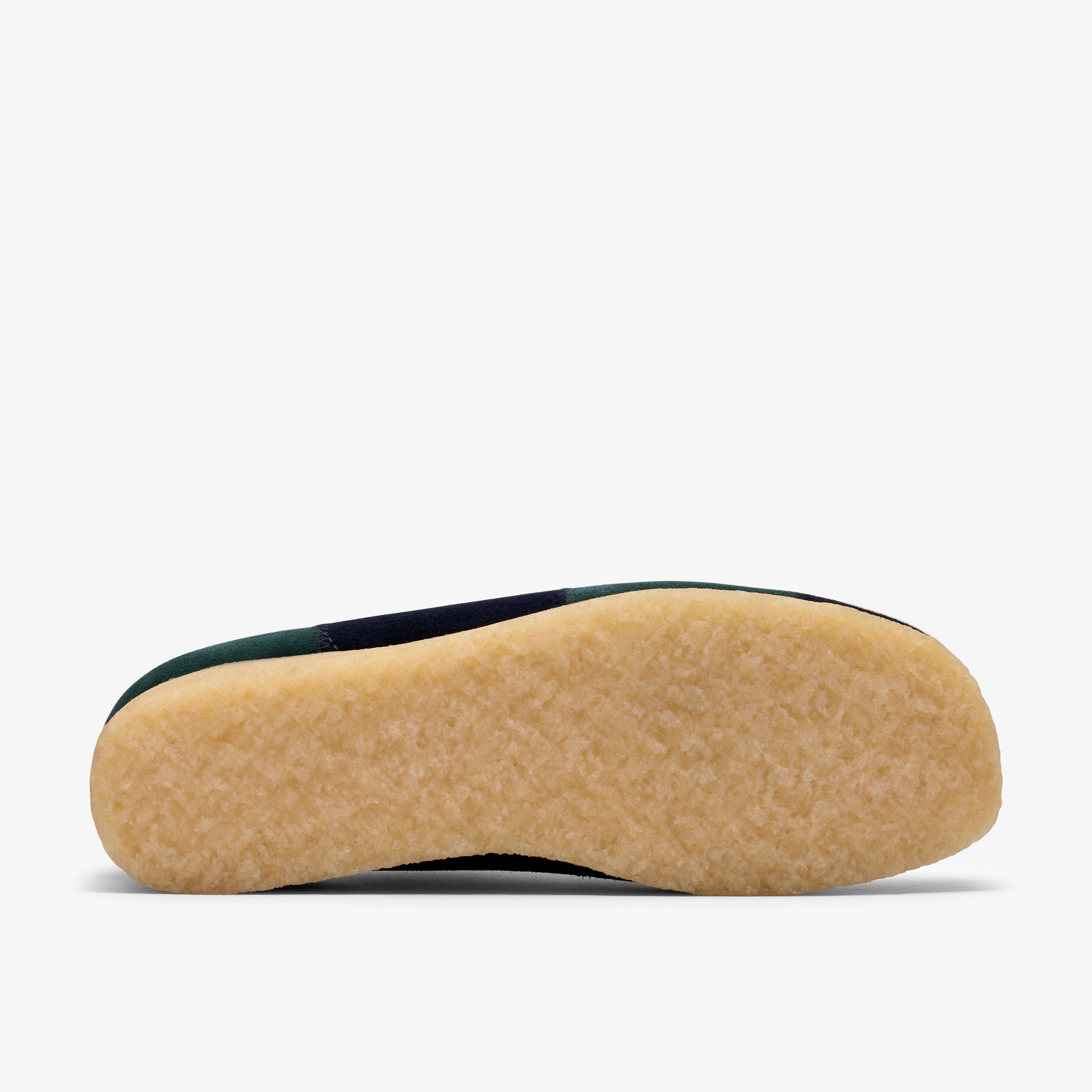 クラークス Clarks Wallabee / メンズ ワラビー (ブルー/グリーンストライプ)の2枚目
