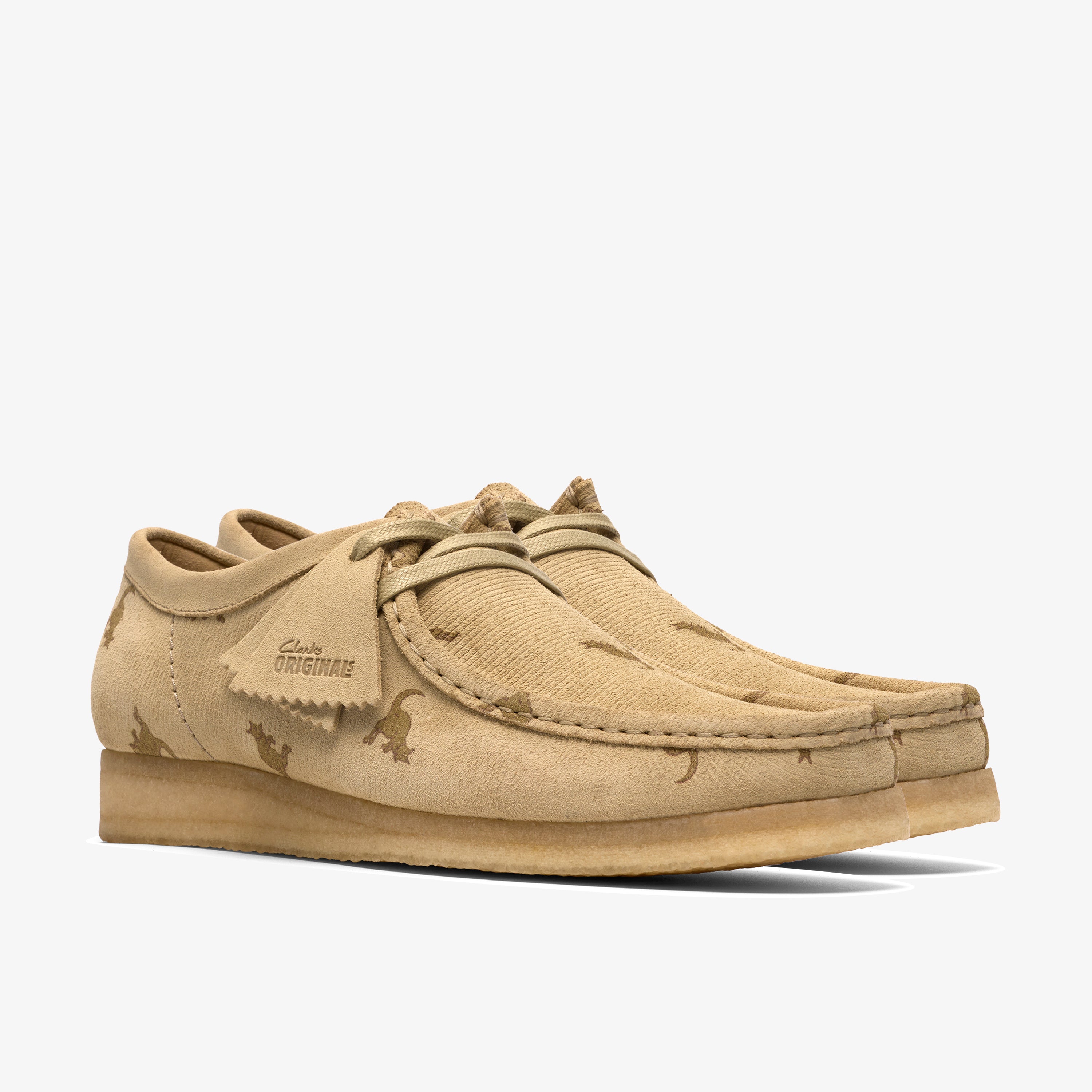クラークス Clarks Wallabee / メンズ ワラビー (メープルコンビプリント)の4枚目