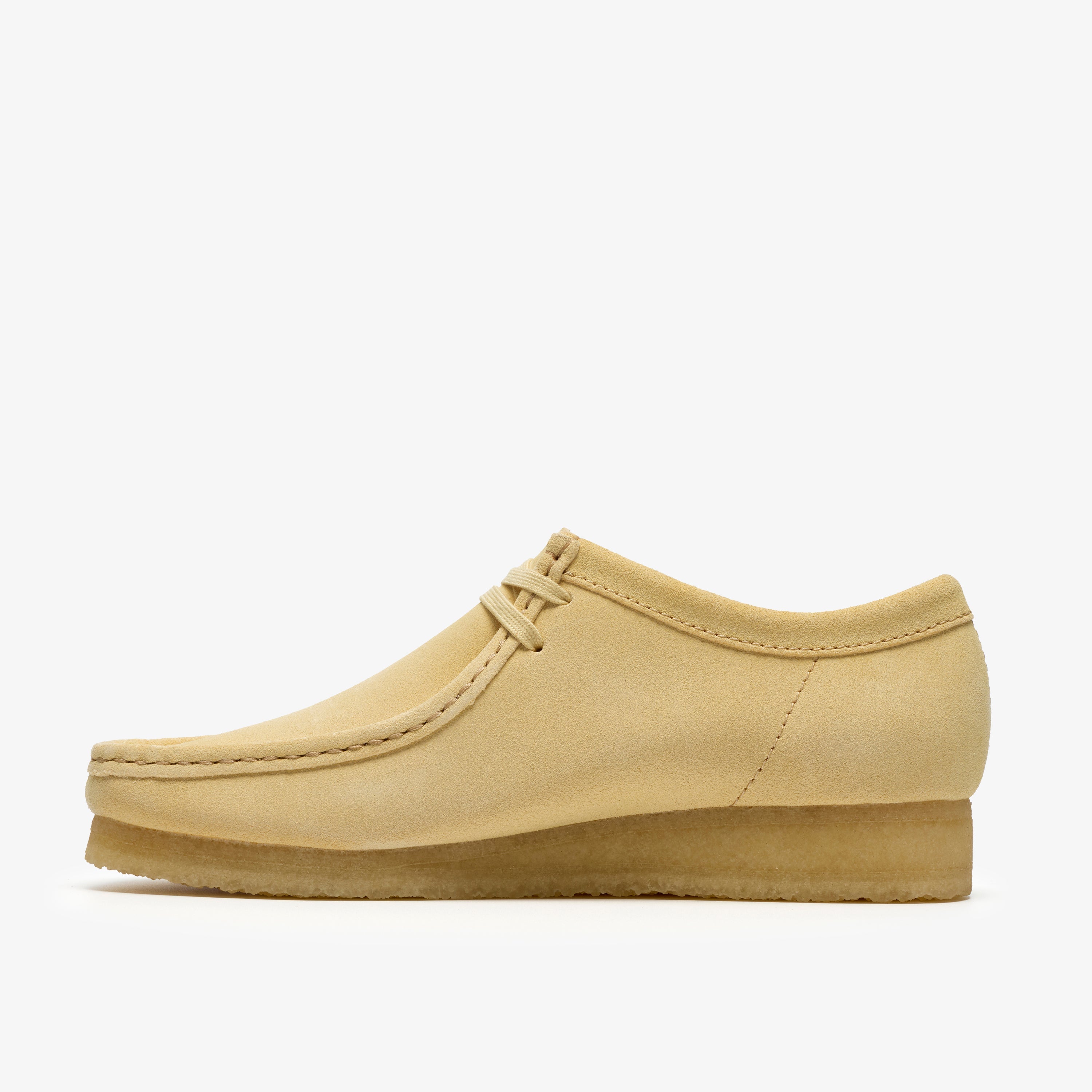 クラークス Clarks Wallabee / メンズ ワラビー (ペールイエロースエード)の2枚目