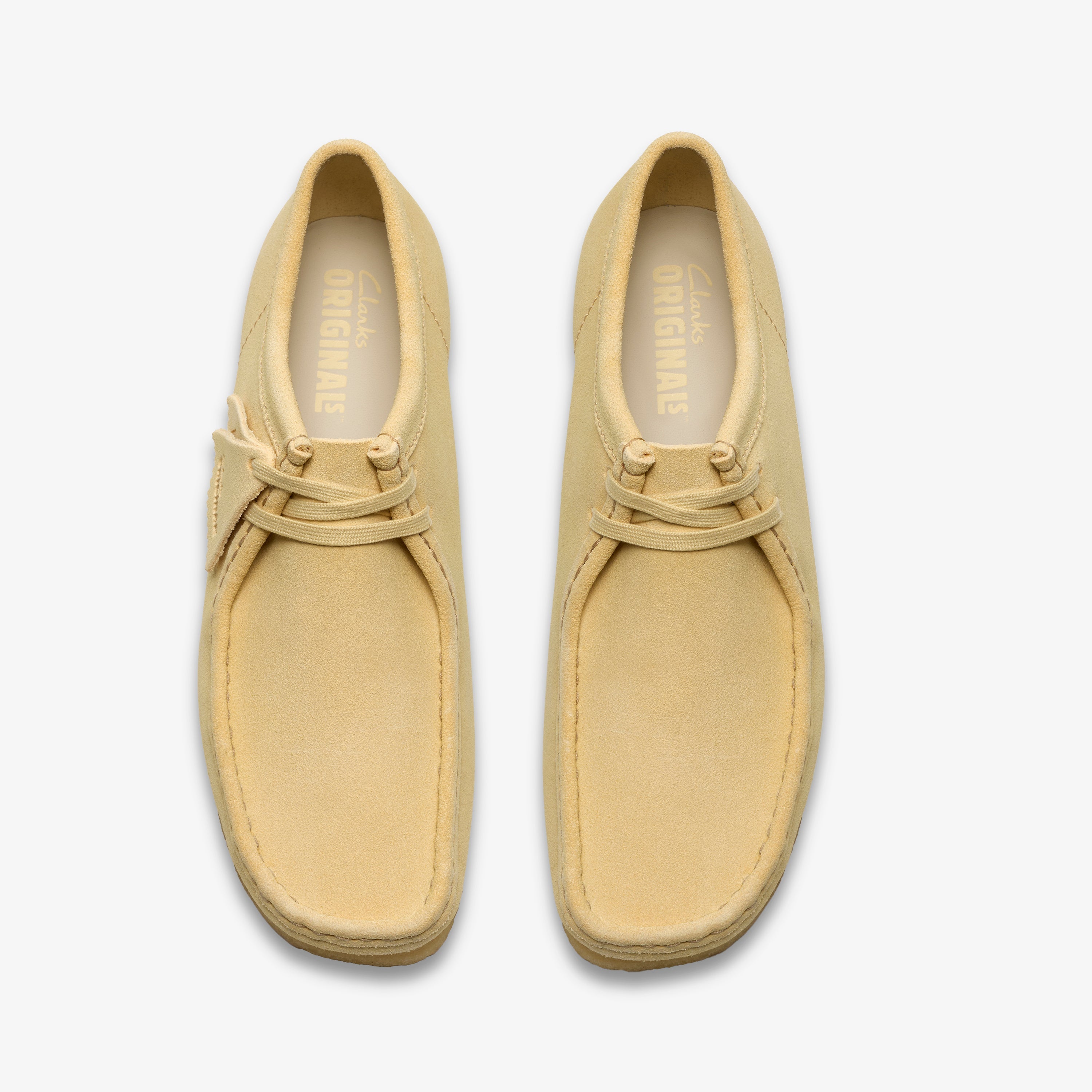 クラークス Clarks Wallabee / メンズ ワラビー (ペールイエロースエード)の6枚目