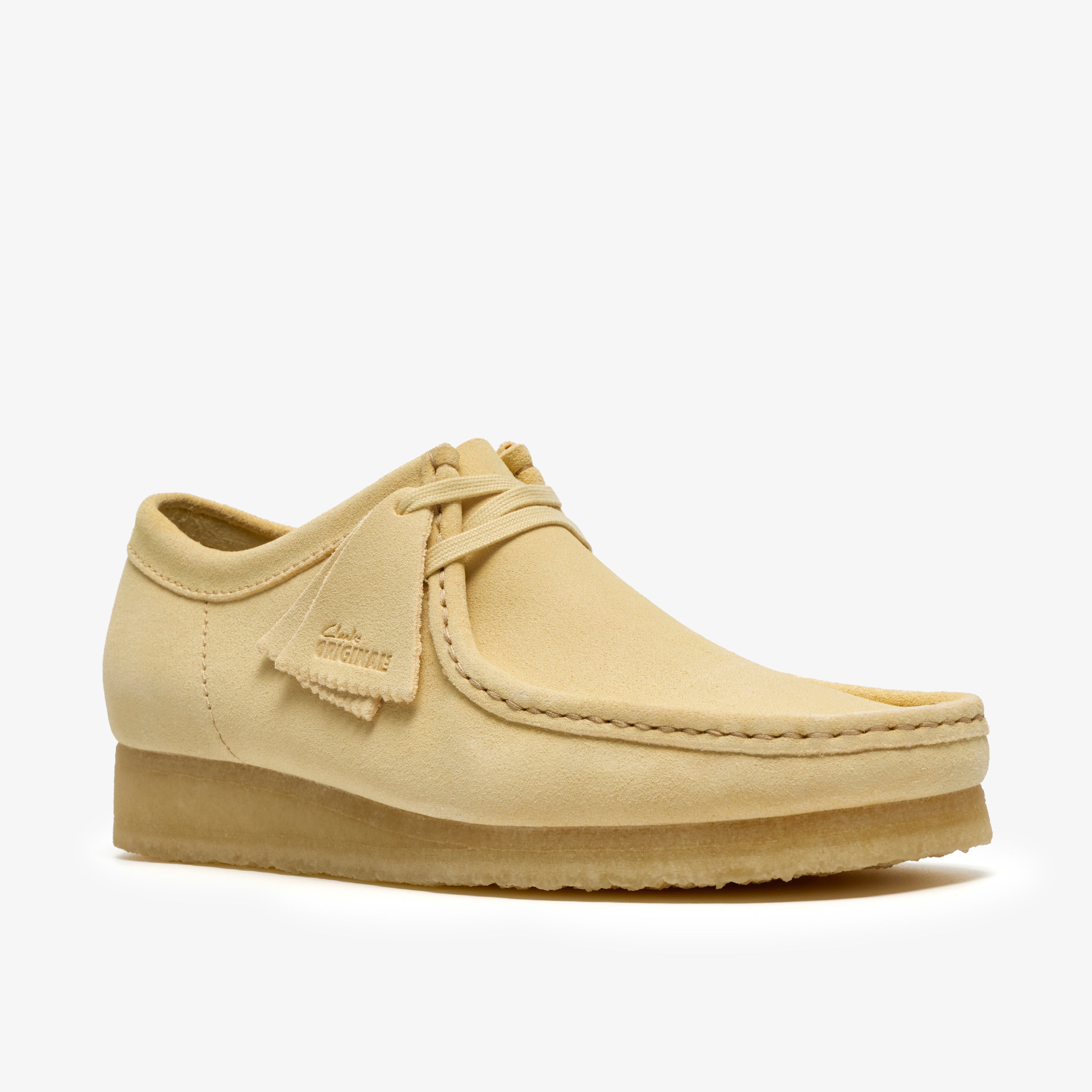 クラークス Clarks Wallabee / メンズ ワラビー (ペールイエロースエード)の7枚目