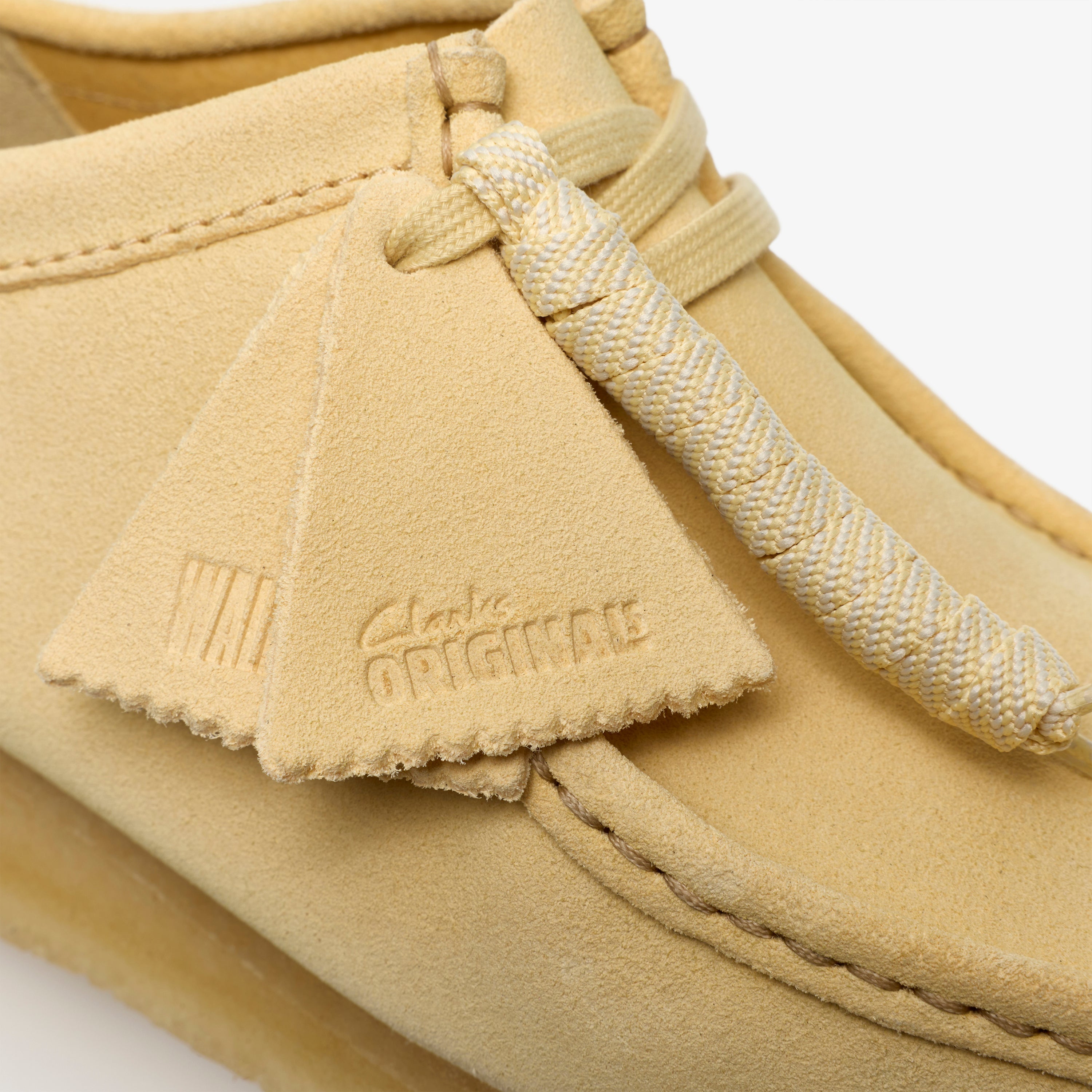 クラークス Clarks Wallabee / メンズ ワラビー (ペールイエロースエード)の8枚目