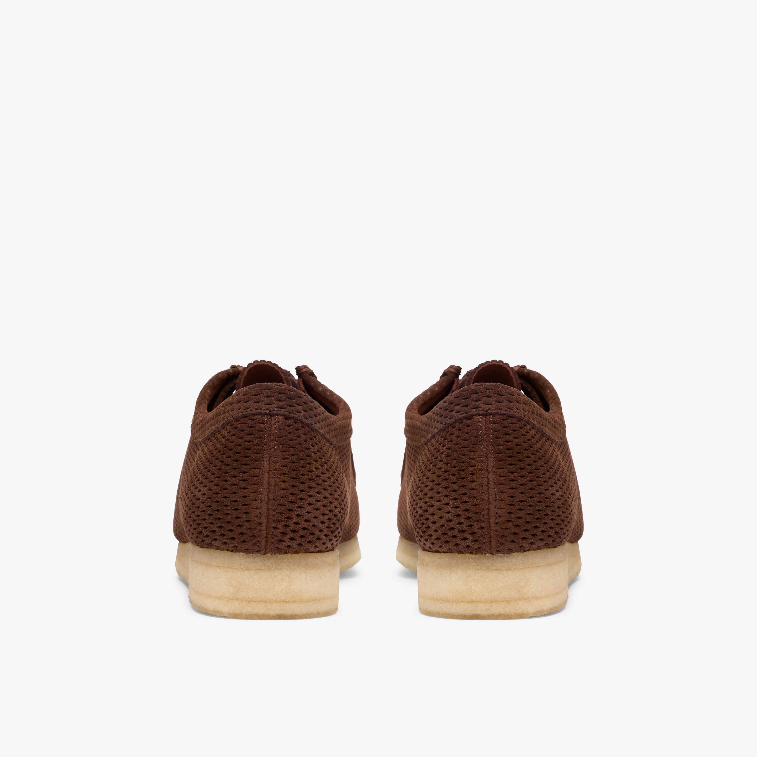 クラークス Clarks Wallabee / メンズ ワラビー (ブラウンパーフォレーテッド)の5枚目