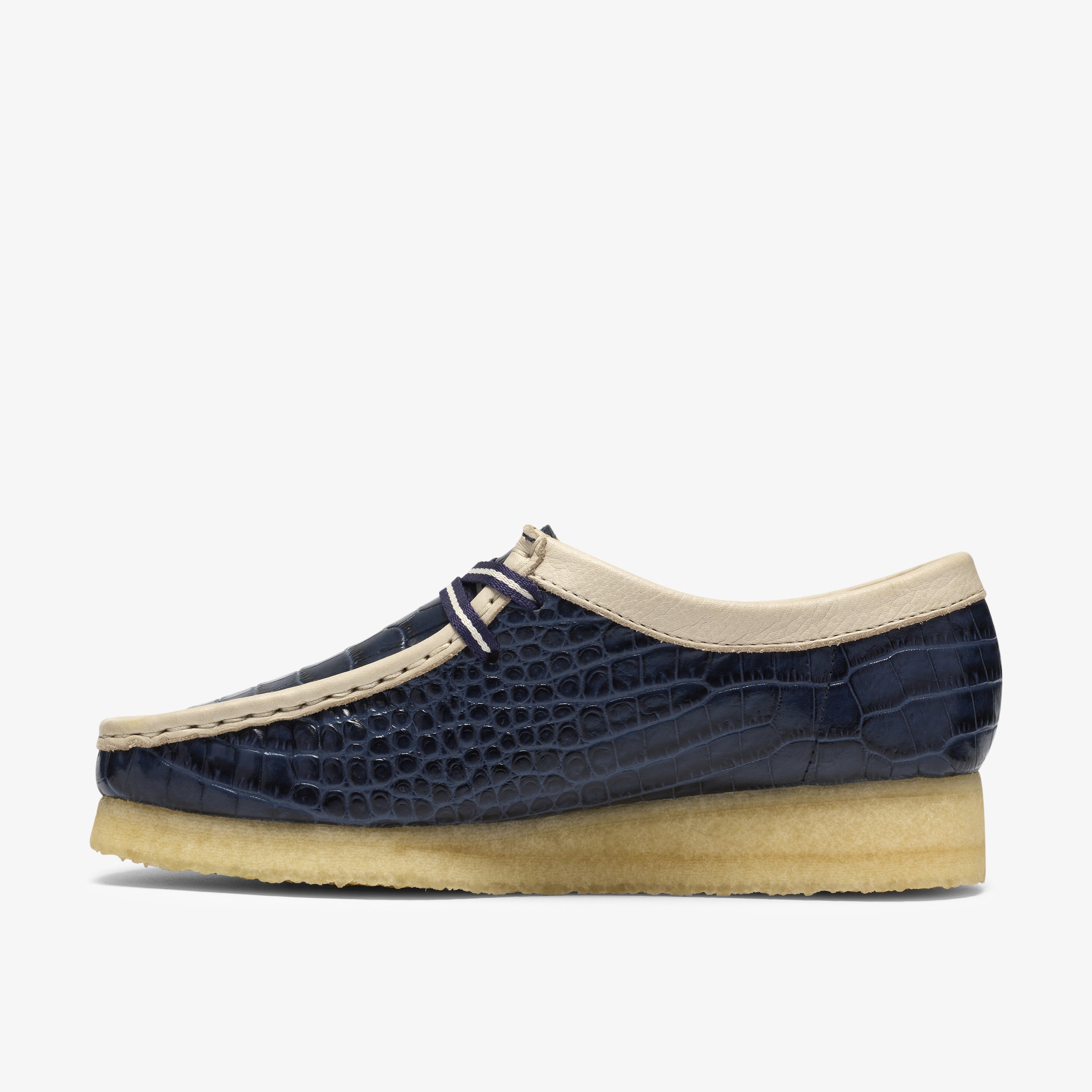 クラークス Clarks Wallabee. / レディース ワラビー (ブルーインタレスト)の2枚目