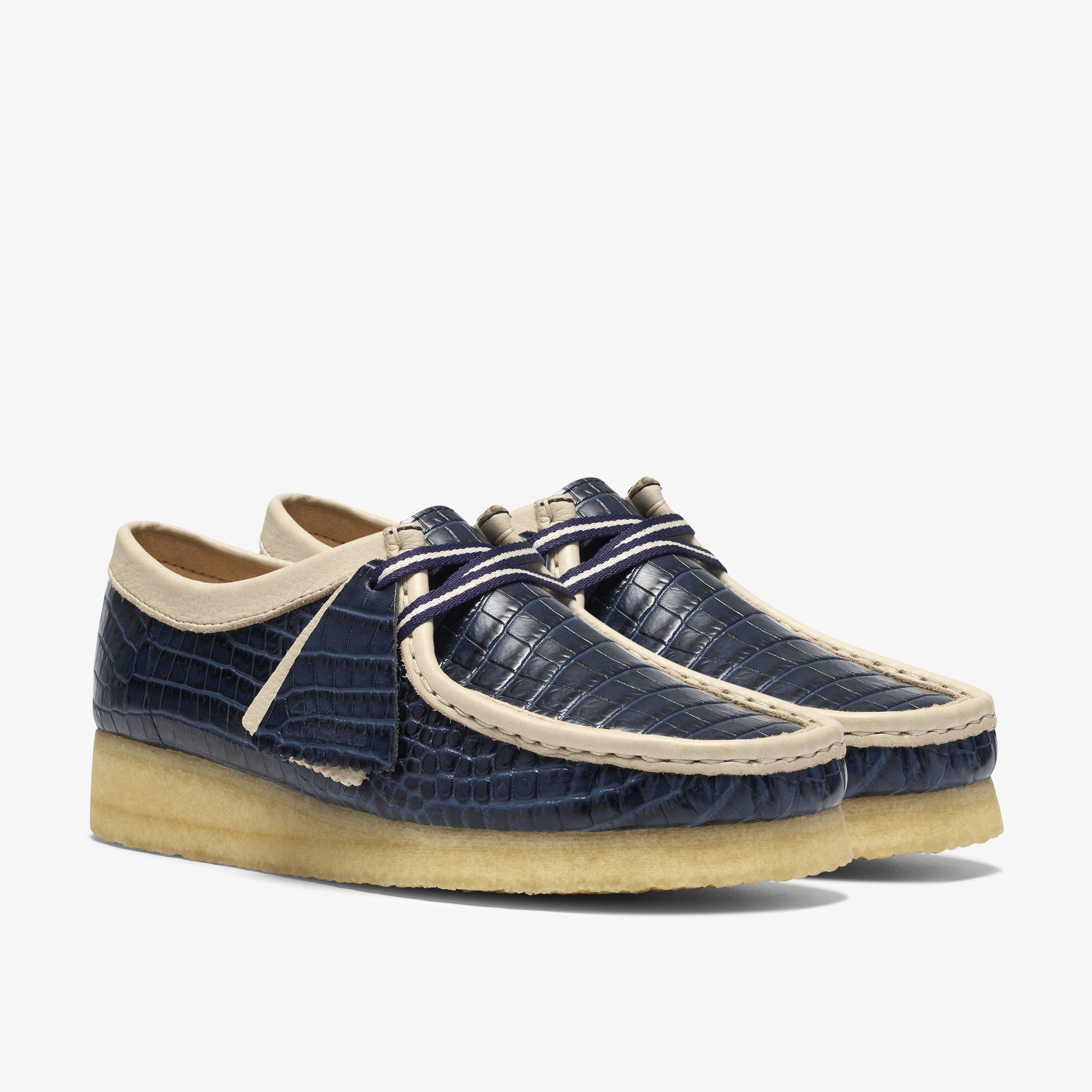 クラークス Clarks Wallabee. / レディース ワラビー (ブルーインタレスト)の4枚目