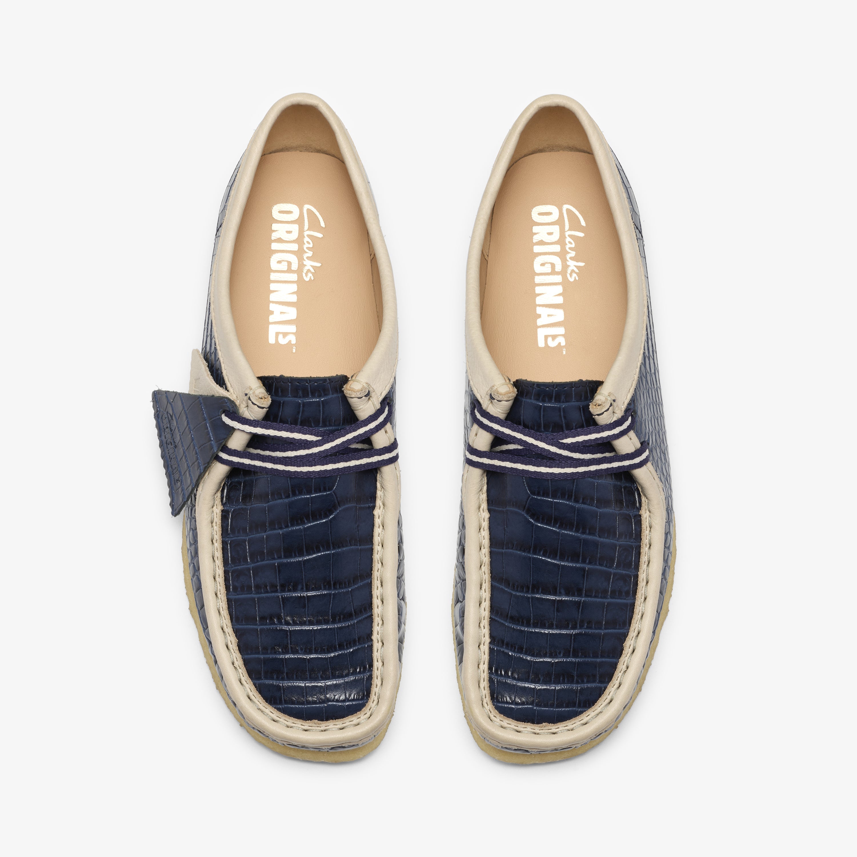 クラークス Clarks Wallabee. / レディース ワラビー (ブルーインタレスト)の6枚目