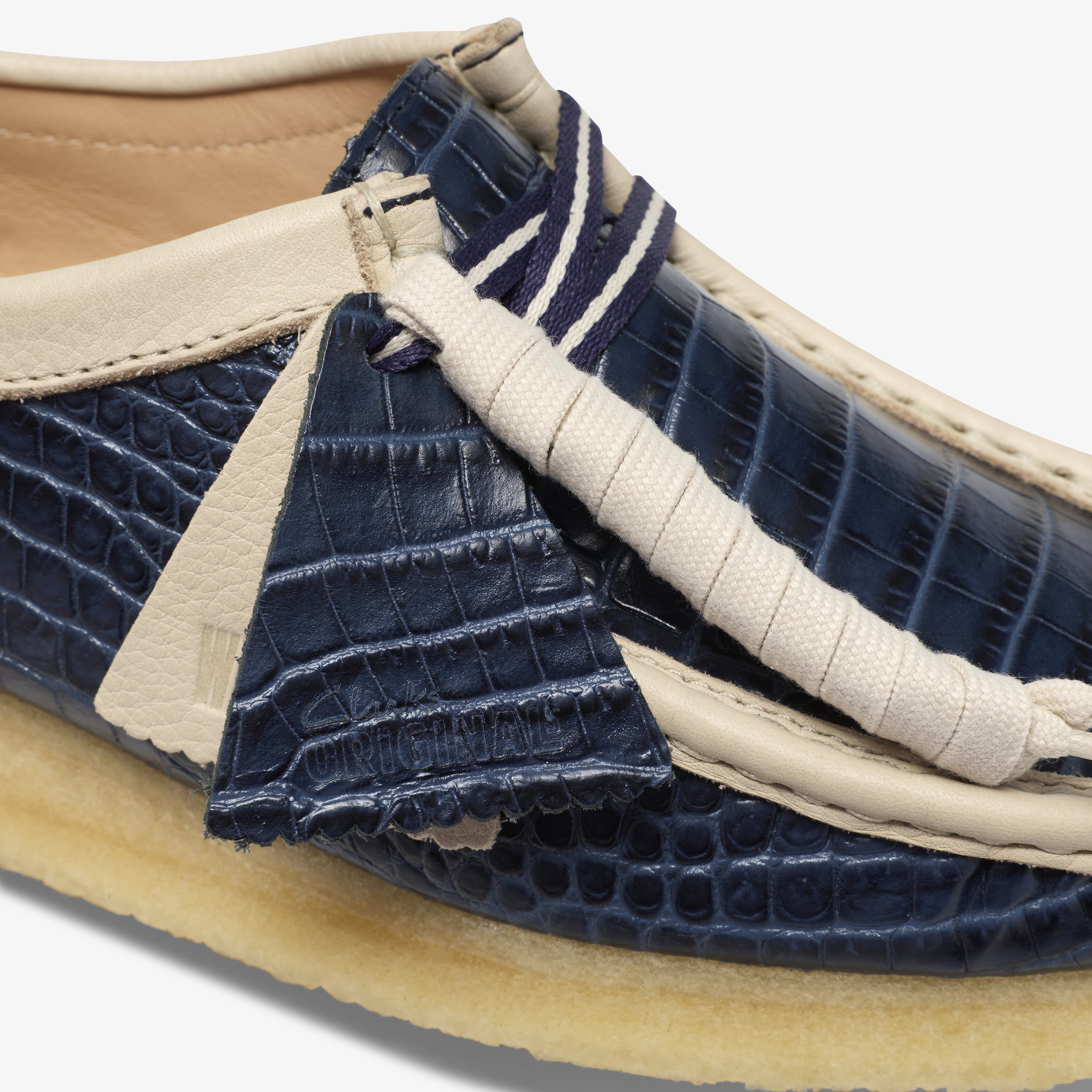 クラークス Clarks Wallabee. / レディース ワラビー (ブルーインタレスト)の8枚目