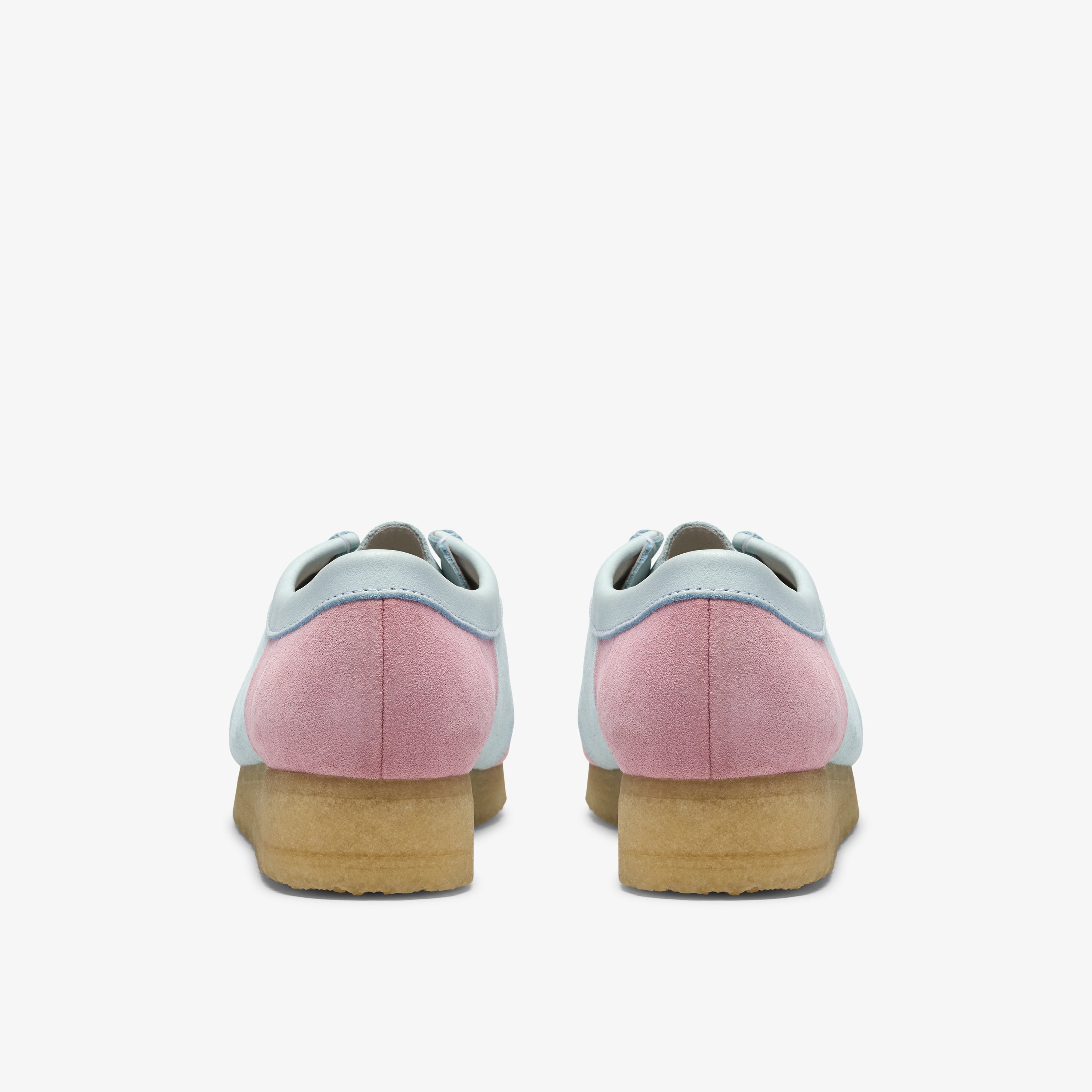 クラークス Clarks Wallabee. / レディース ワラビー (ペールブルーストライプ)の5枚目