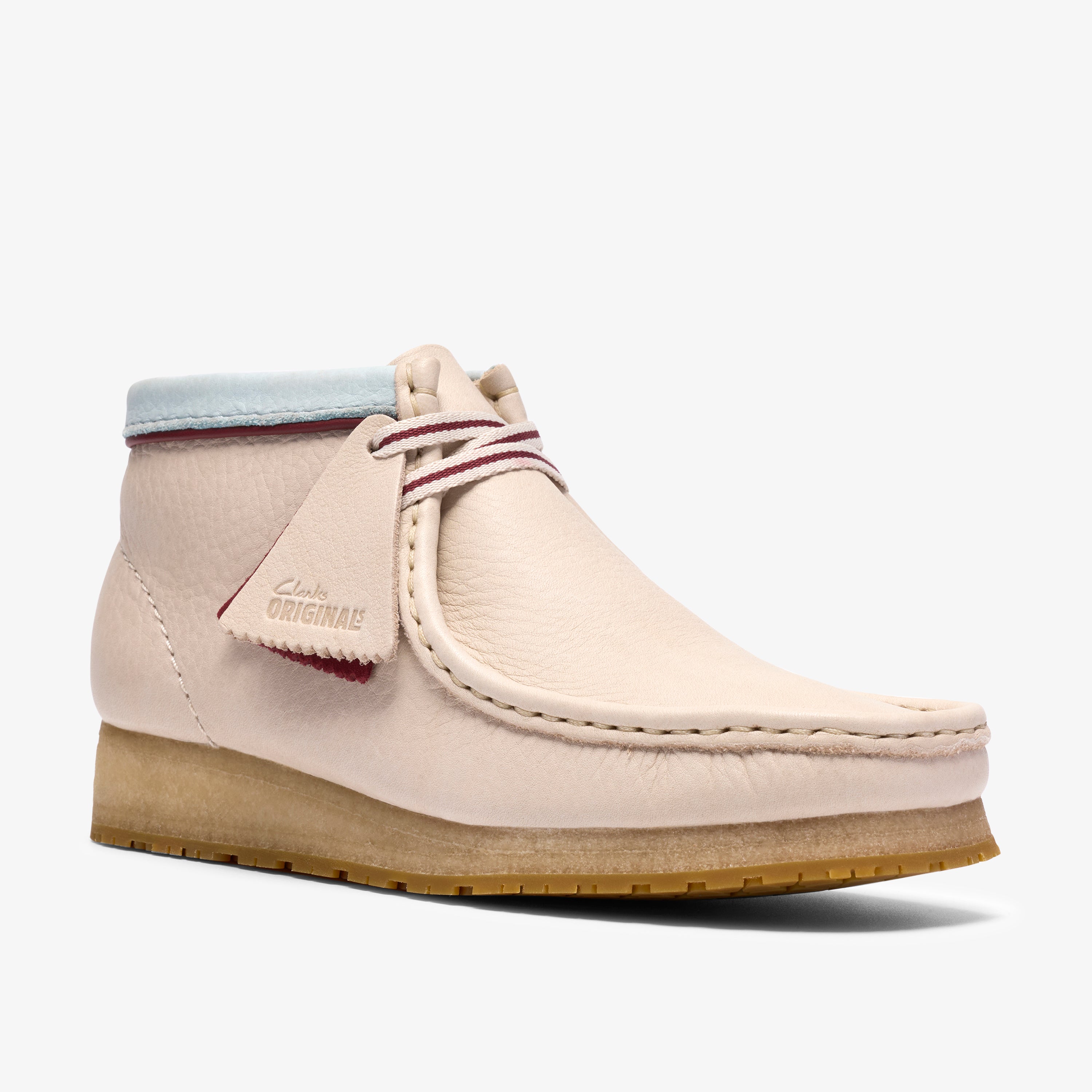 クラークス Clarks Walla Boot RB. / ワラビーブーツRB (ホワイトコンビレザー)の7枚目