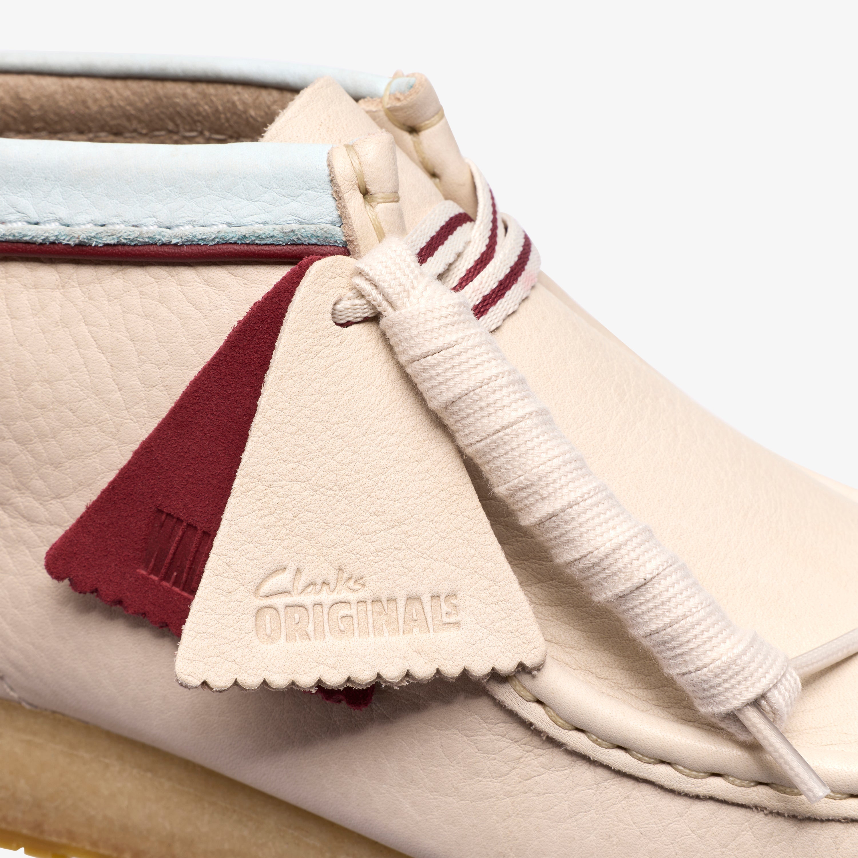 クラークス Clarks Walla Boot RB. / ワラビーブーツRB (ホワイトコンビレザー)の8枚目