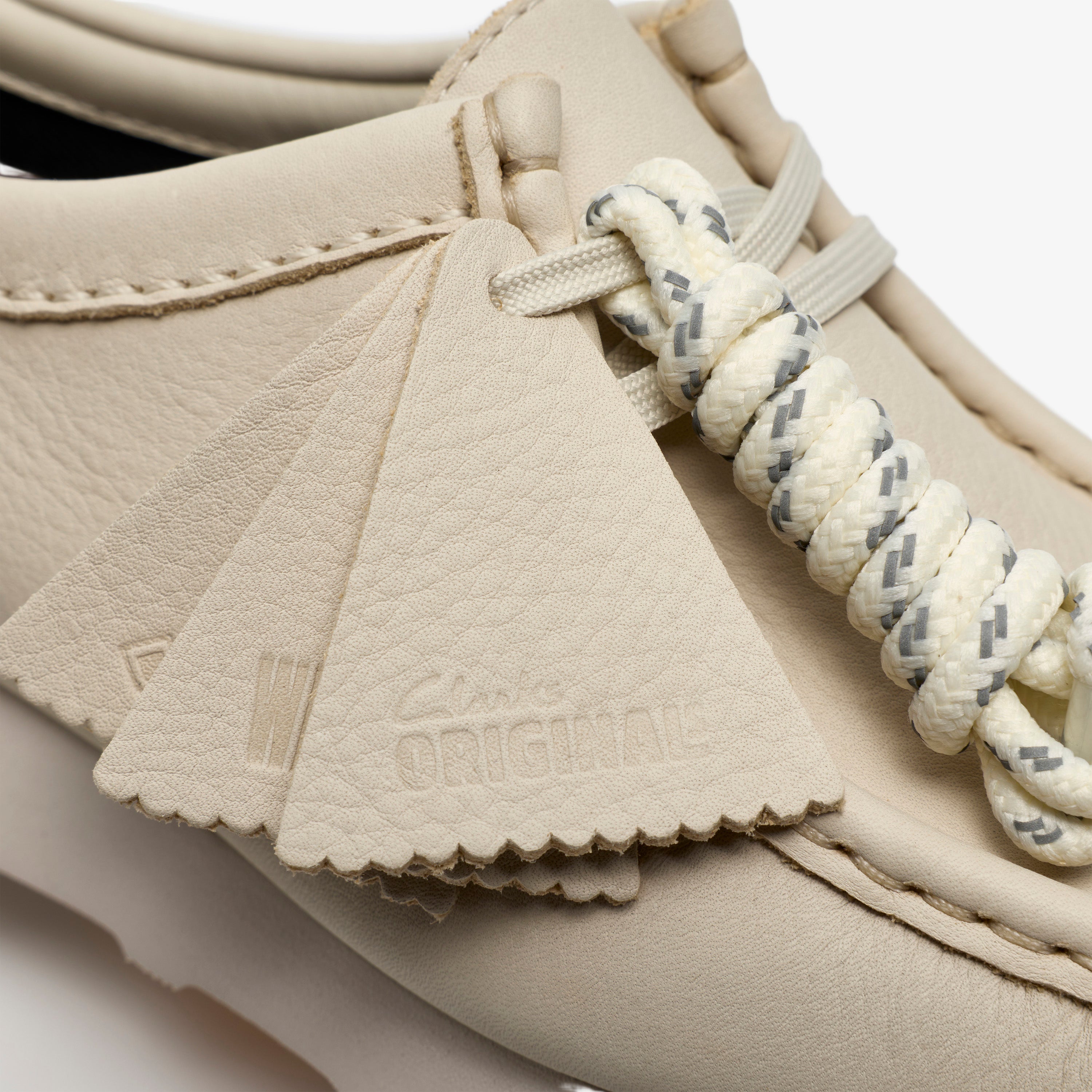 クラークス Clarks Wallabee.GTX / レディース ワラビーゴアテックス (ホワイトレザー)の8枚目