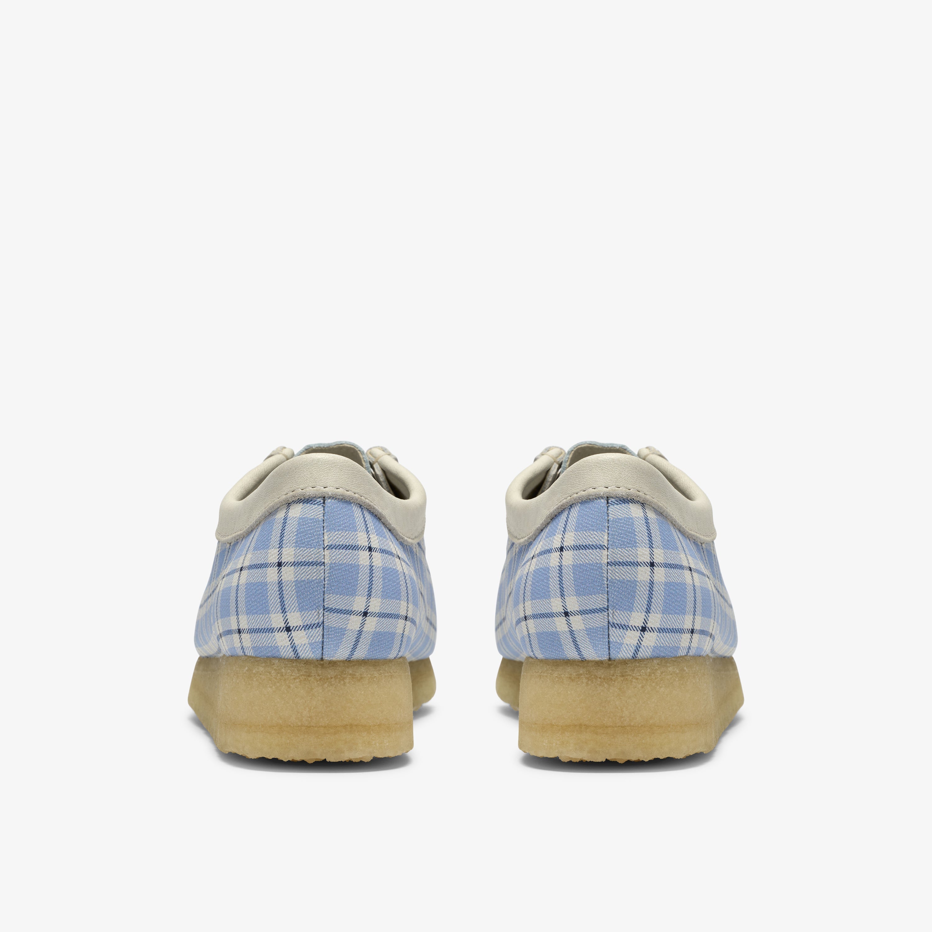 クラークス Clarks Wallabee. / レディース ワラビー (ブルーチェック)の5枚目