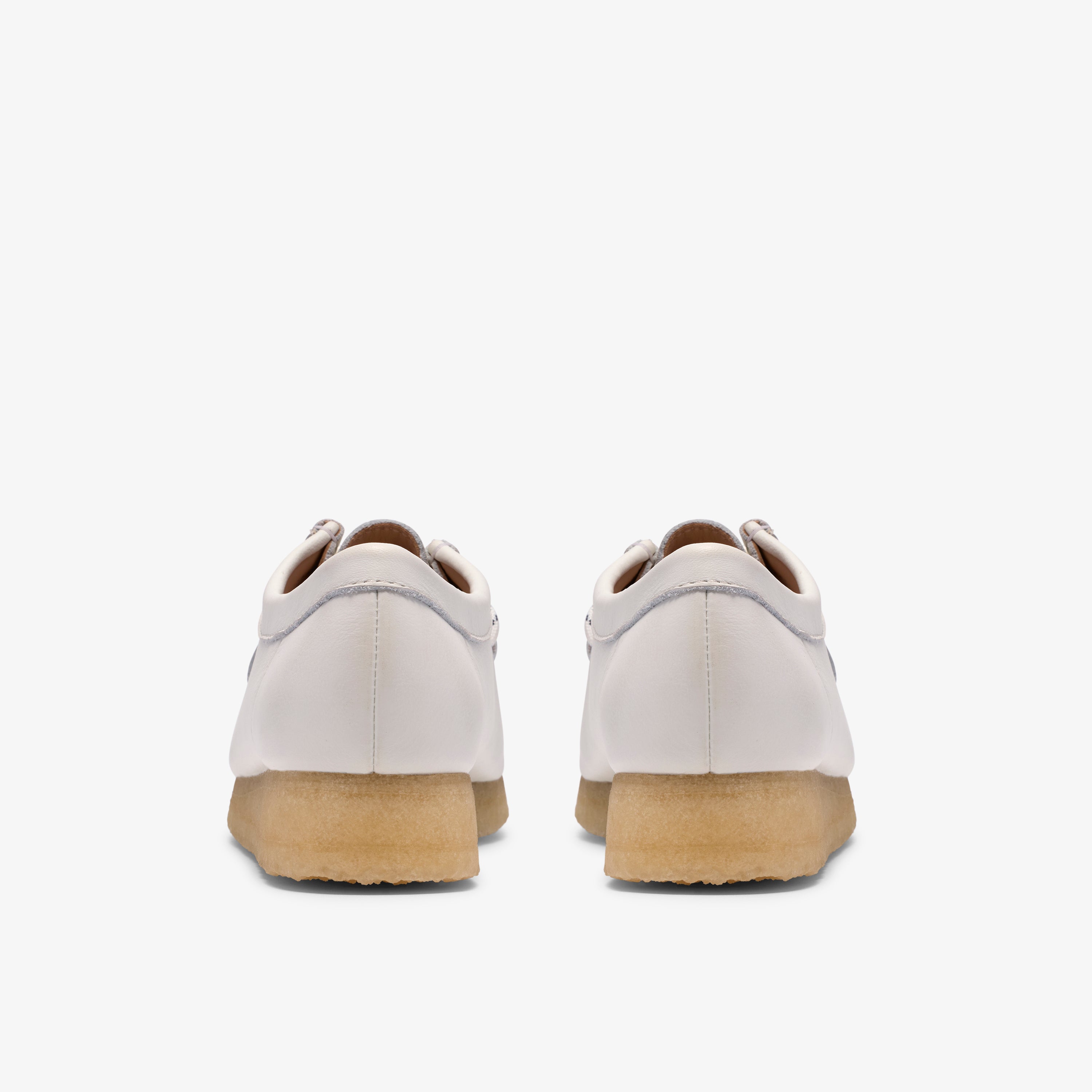 クラークス Clarks Wallabee. / レディース ワラビー (ホワイトグレインドレザー)の5枚目