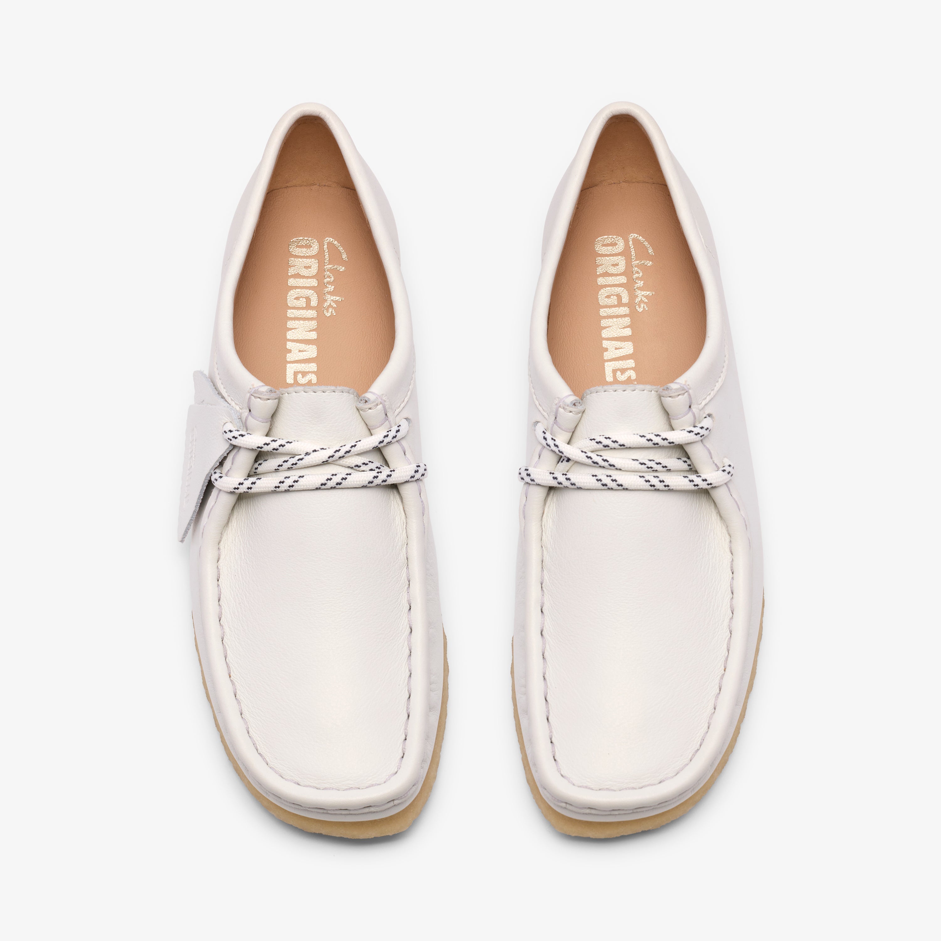 クラークス Clarks Wallabee. / レディース ワラビー (ホワイトグレインドレザー)の6枚目