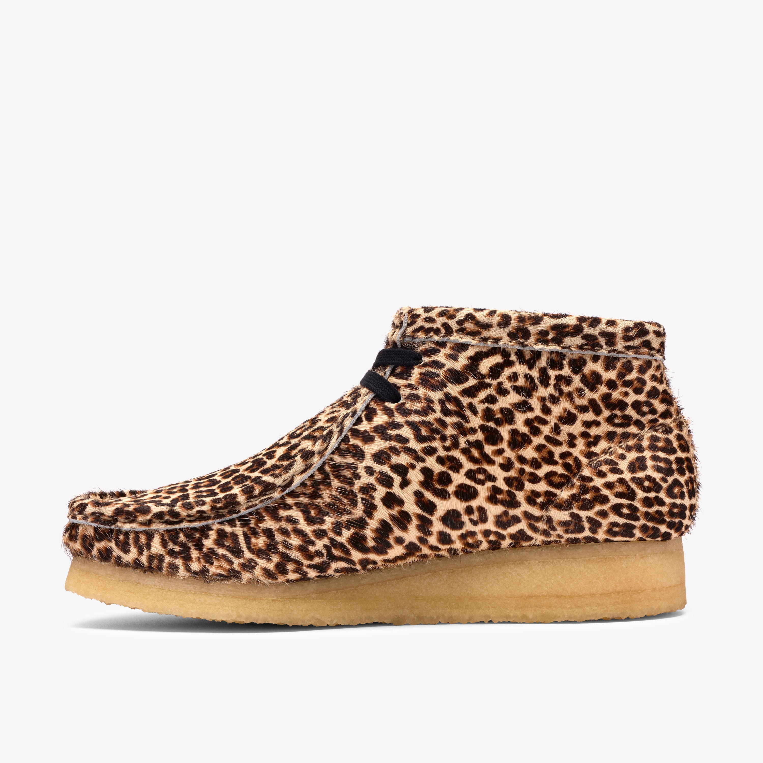 クラークス Clarks Wallabee Boot. / レディース ワラビーブーツ (レオパードプリント)の3枚目