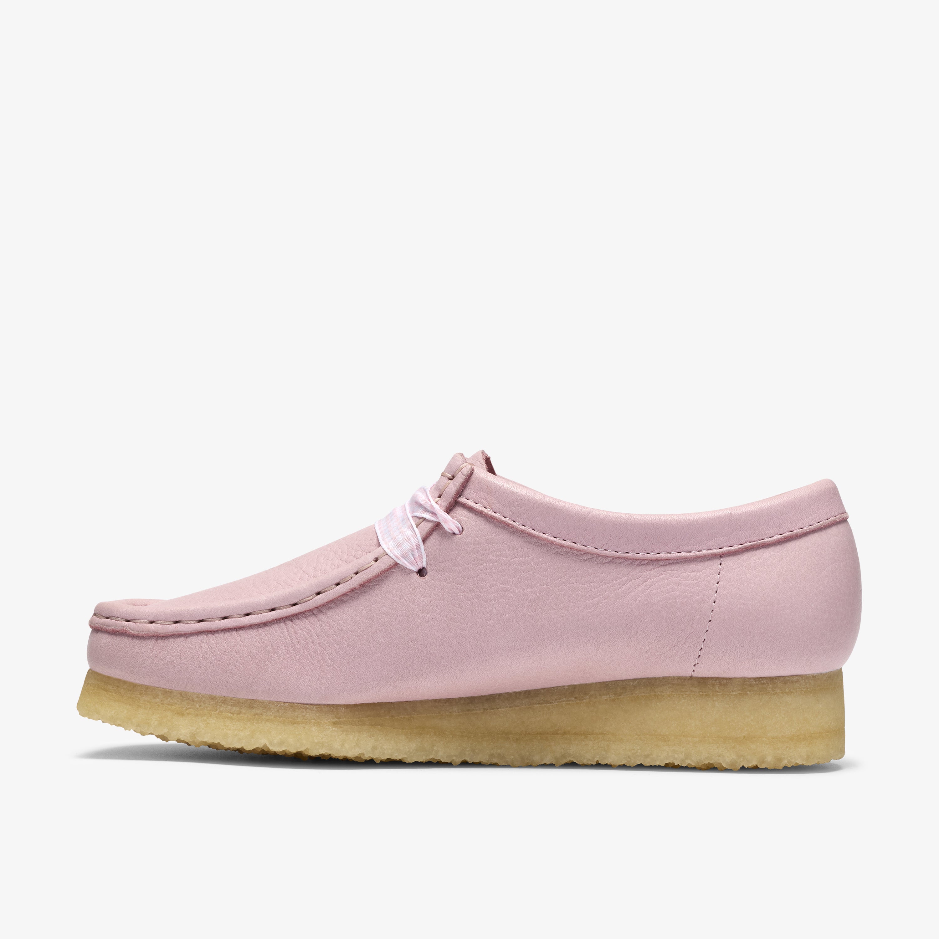クラークス Clarks Wallabee. / レディース ワラビー (ベビーピンクレザー)の2枚目