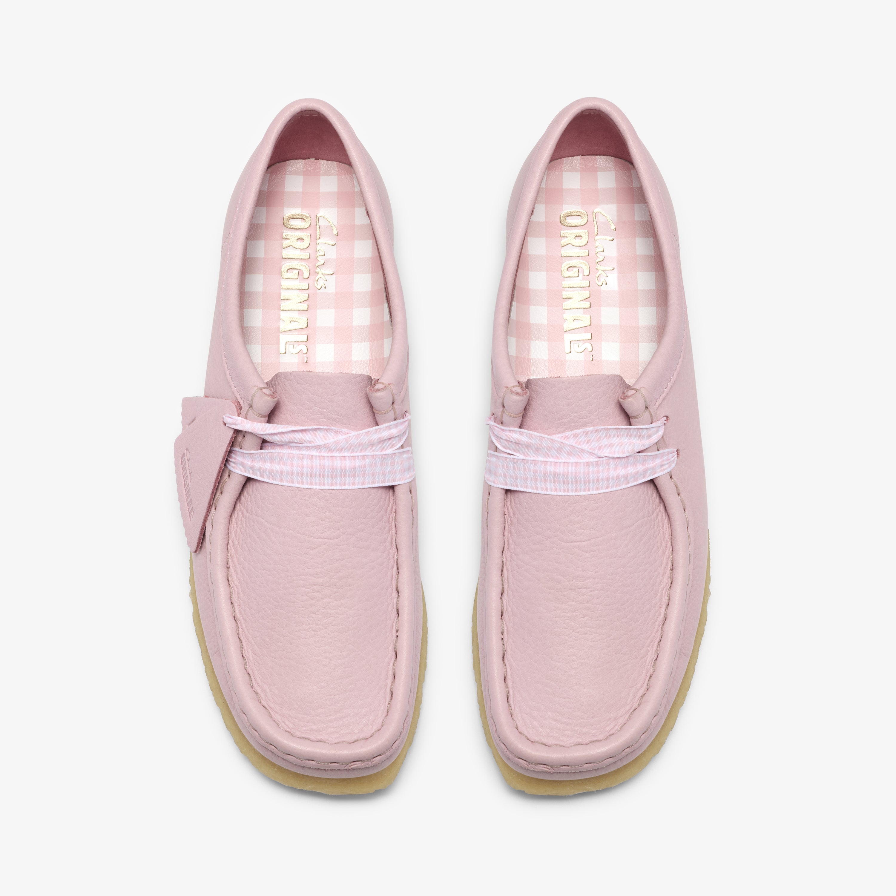 クラークス Clarks Wallabee. / レディース ワラビー (ベビーピンクレザー)の6枚目