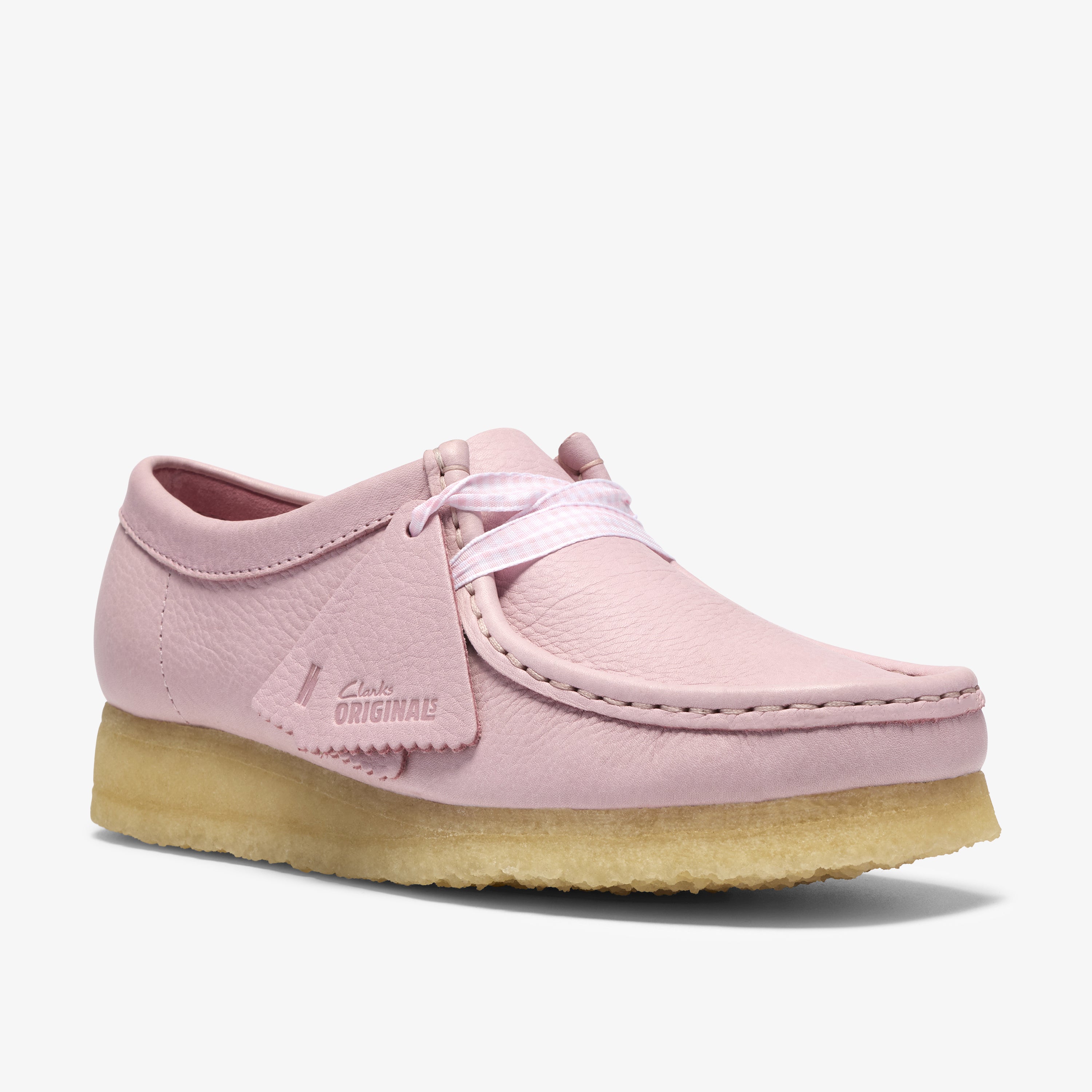 クラークス Clarks Wallabee. / レディース ワラビー (ベビーピンクレザー)の7枚目