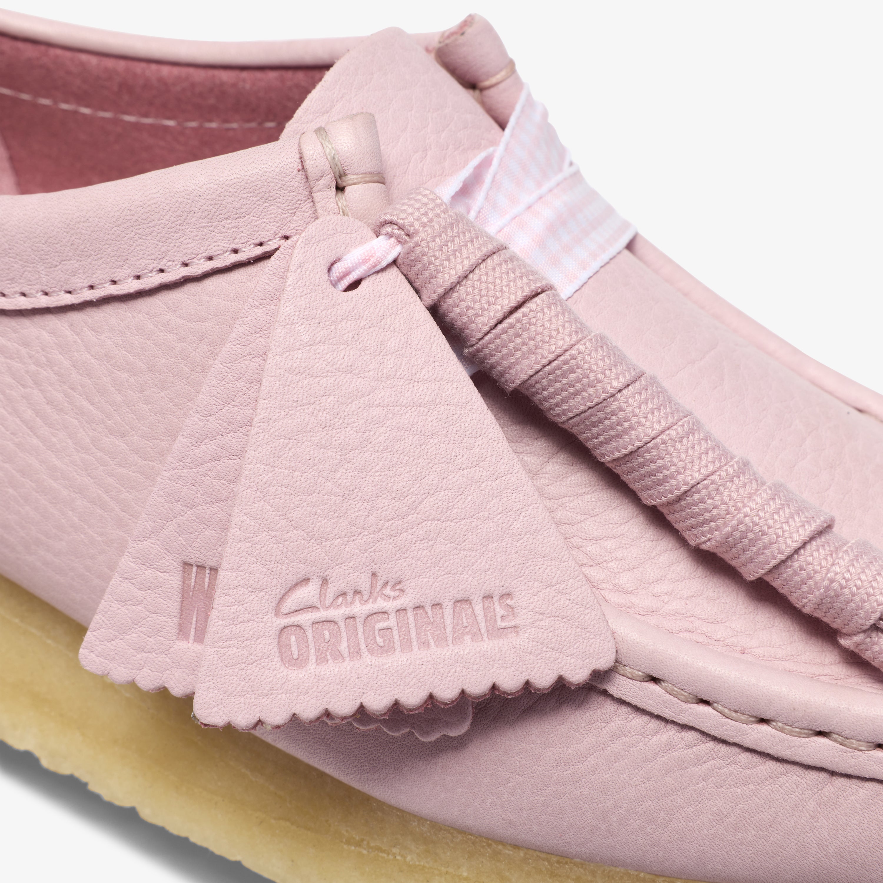 クラークス Clarks Wallabee. / レディース ワラビー (ベビーピンクレザー)の8枚目
