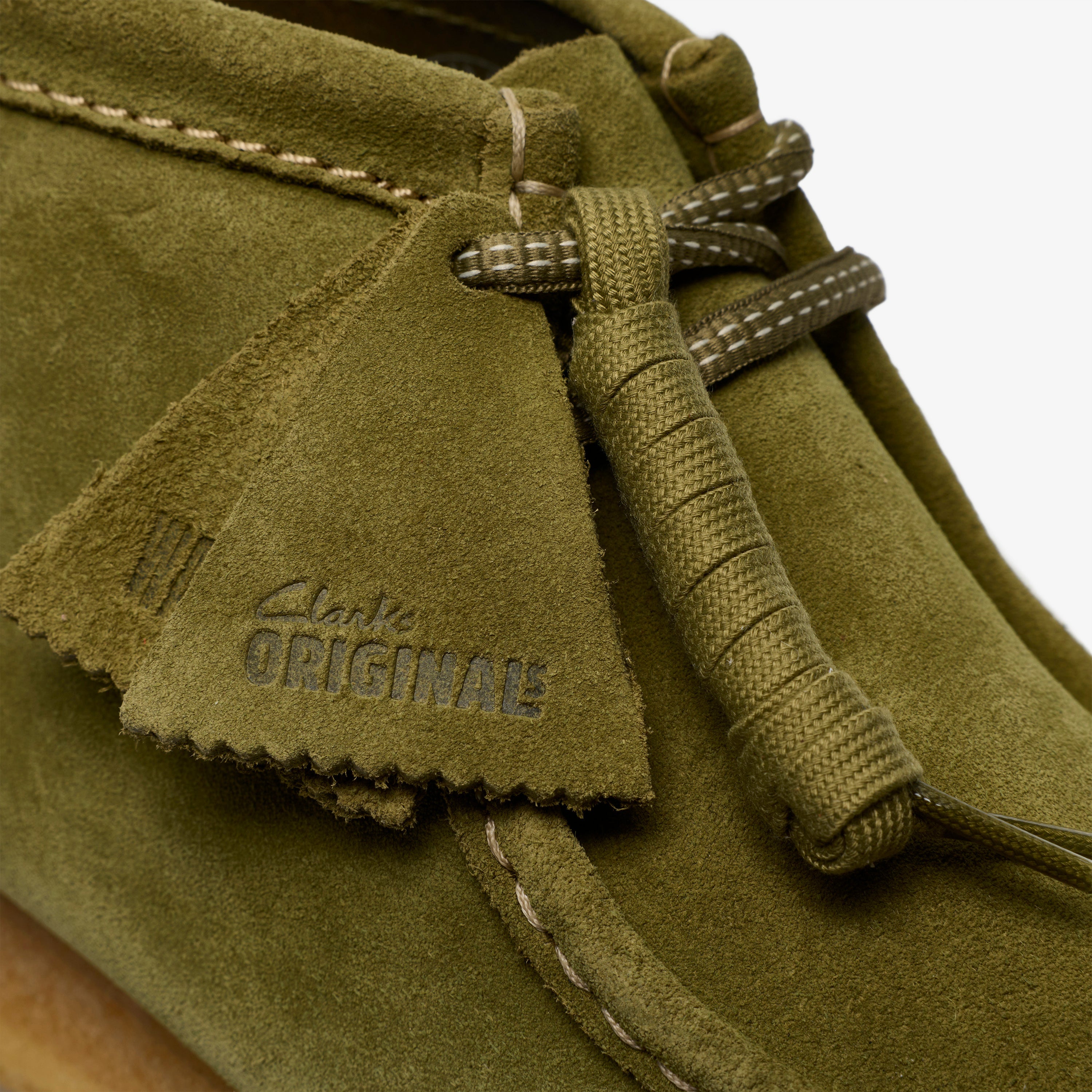 クラークス Clarks Wallabee Boot / メンズ ワラビーブーツ (グリーンスエード)の8枚目