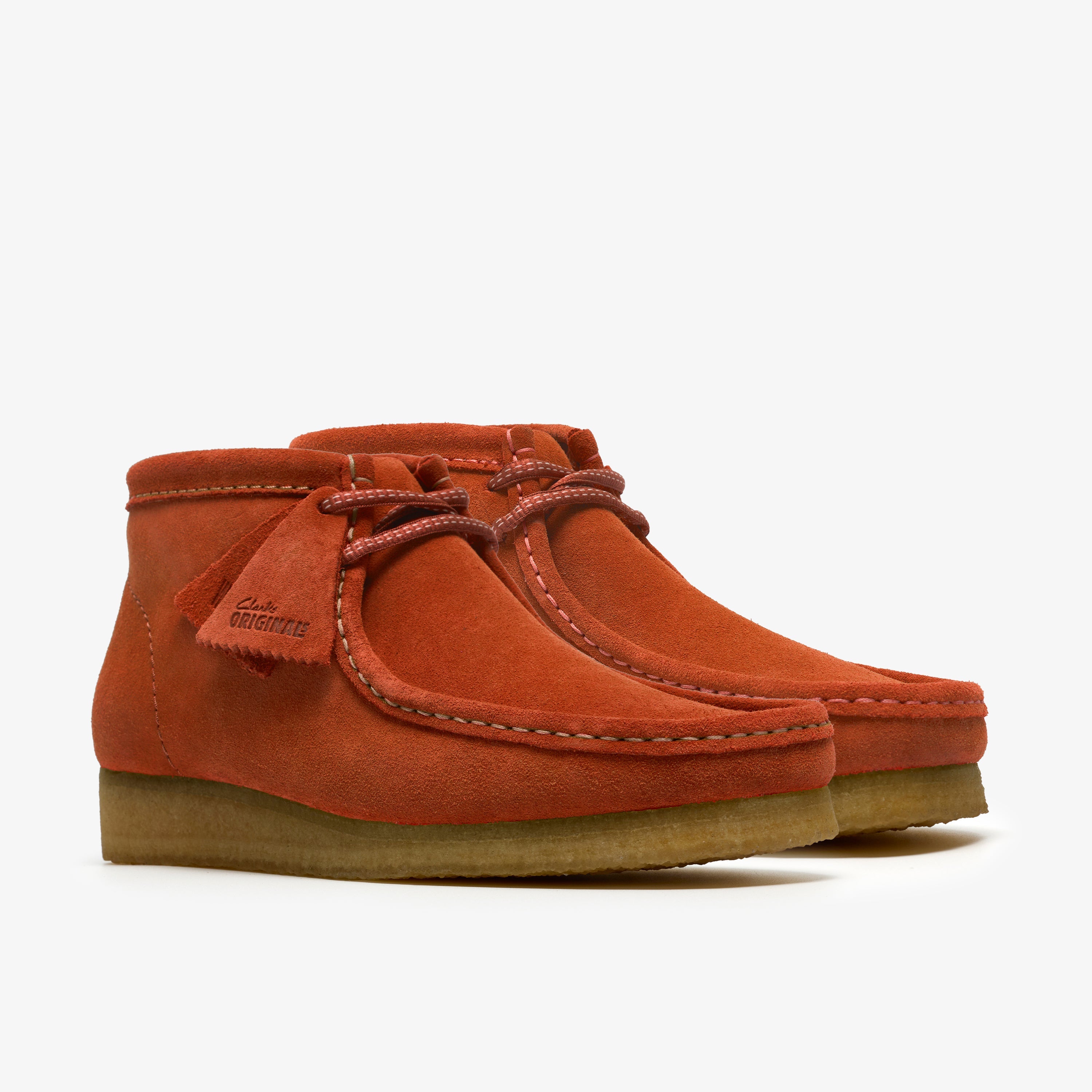 クラークス Clarks Wallabee Boot / メンズ ワラビーブーツ (オレンジスエード)の4枚目