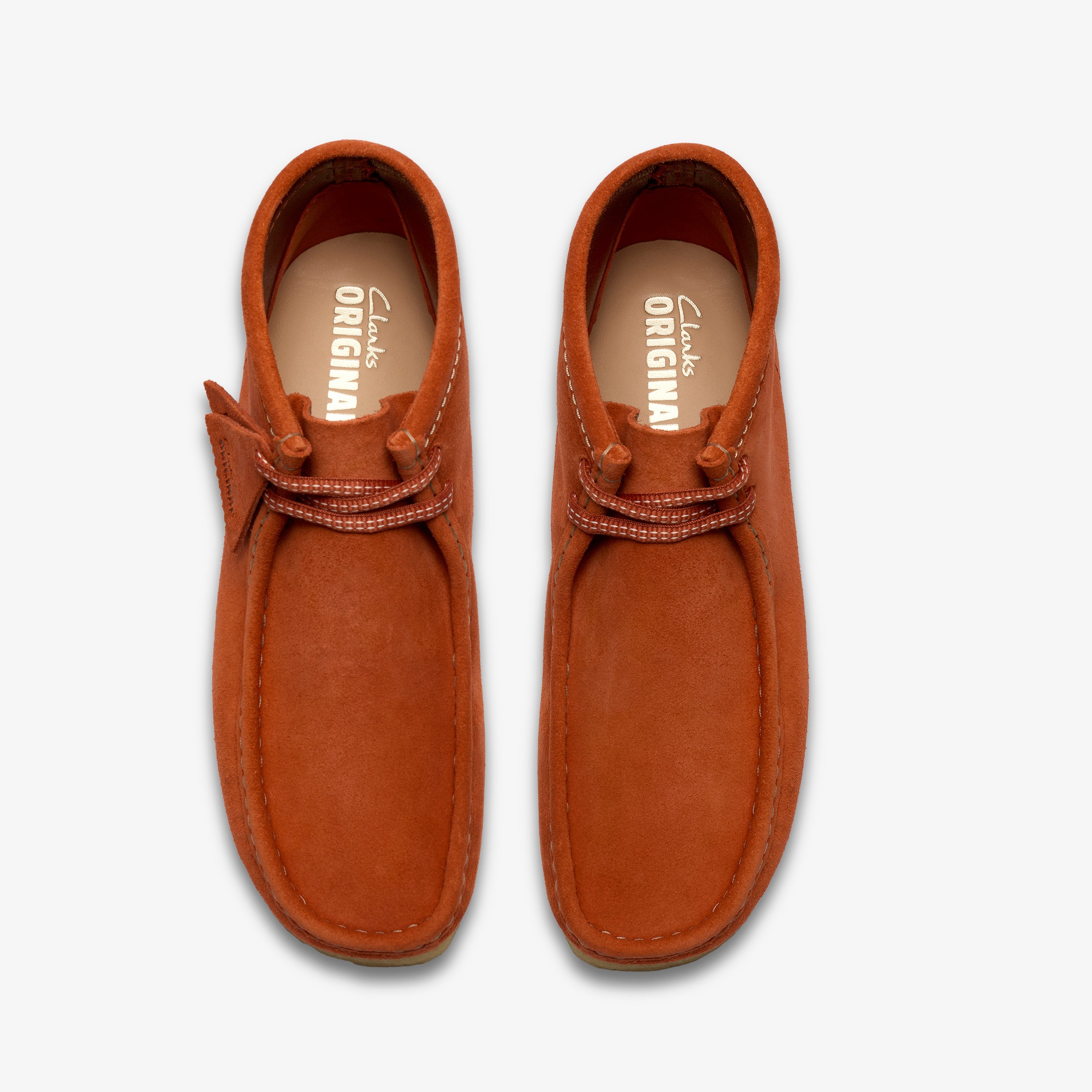 クラークス Clarks Wallabee Boot / メンズ ワラビーブーツ (オレンジスエード)の6枚目