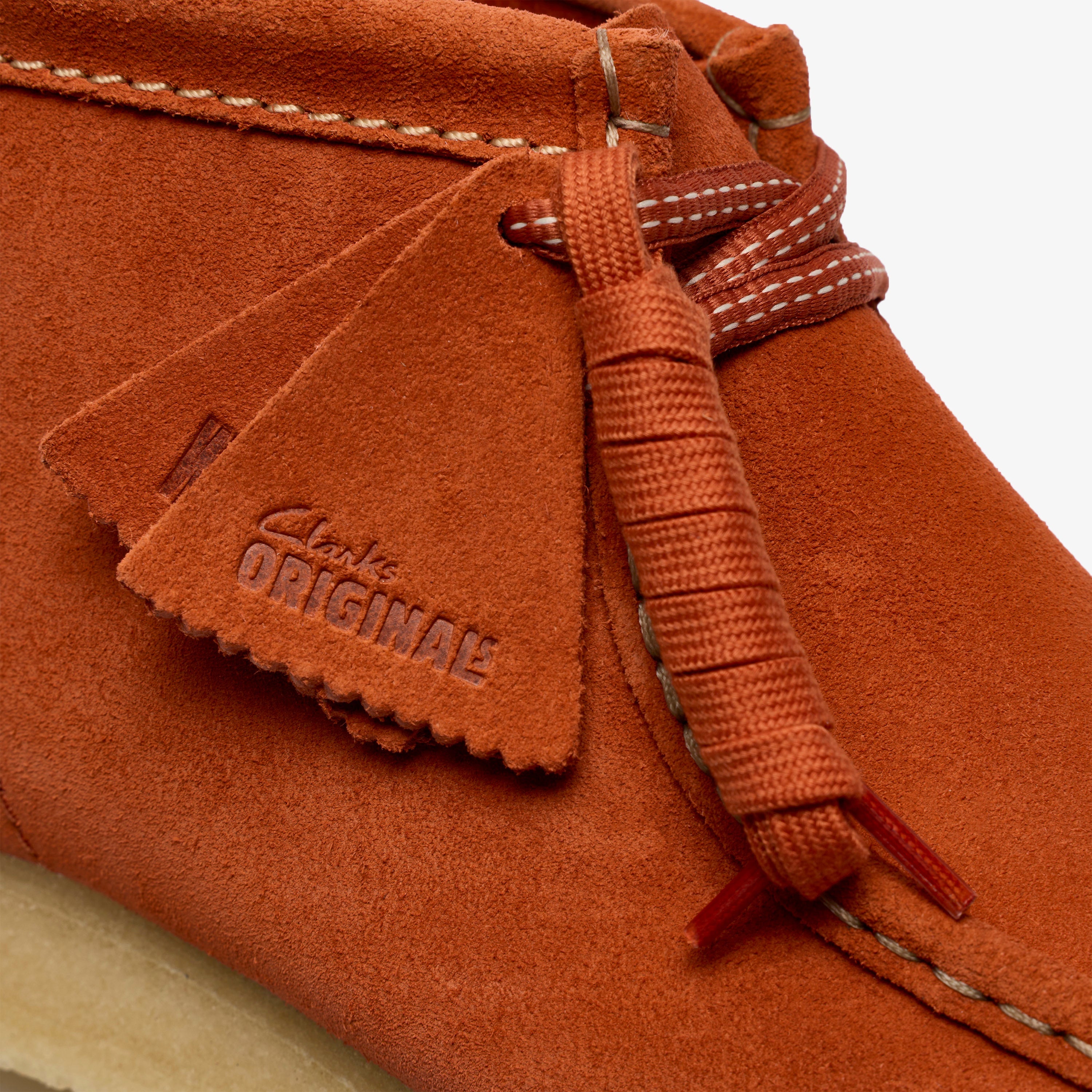 クラークス Clarks Wallabee Boot / メンズ ワラビーブーツ (オレンジスエード)の8枚目