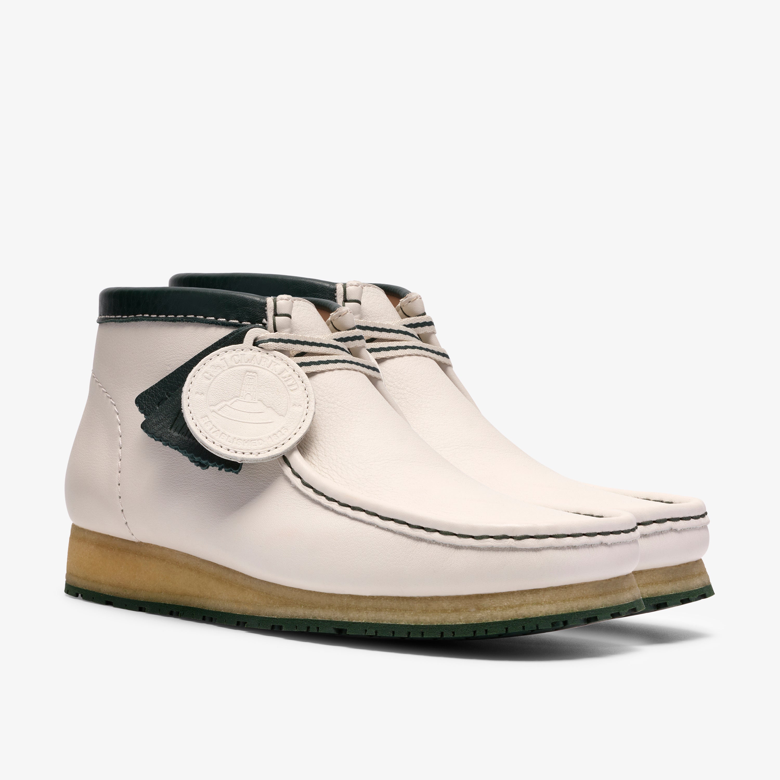 クラークス Clarks Walla Boot RB / ワラブーツRB (ホワイトレザー)の4枚目