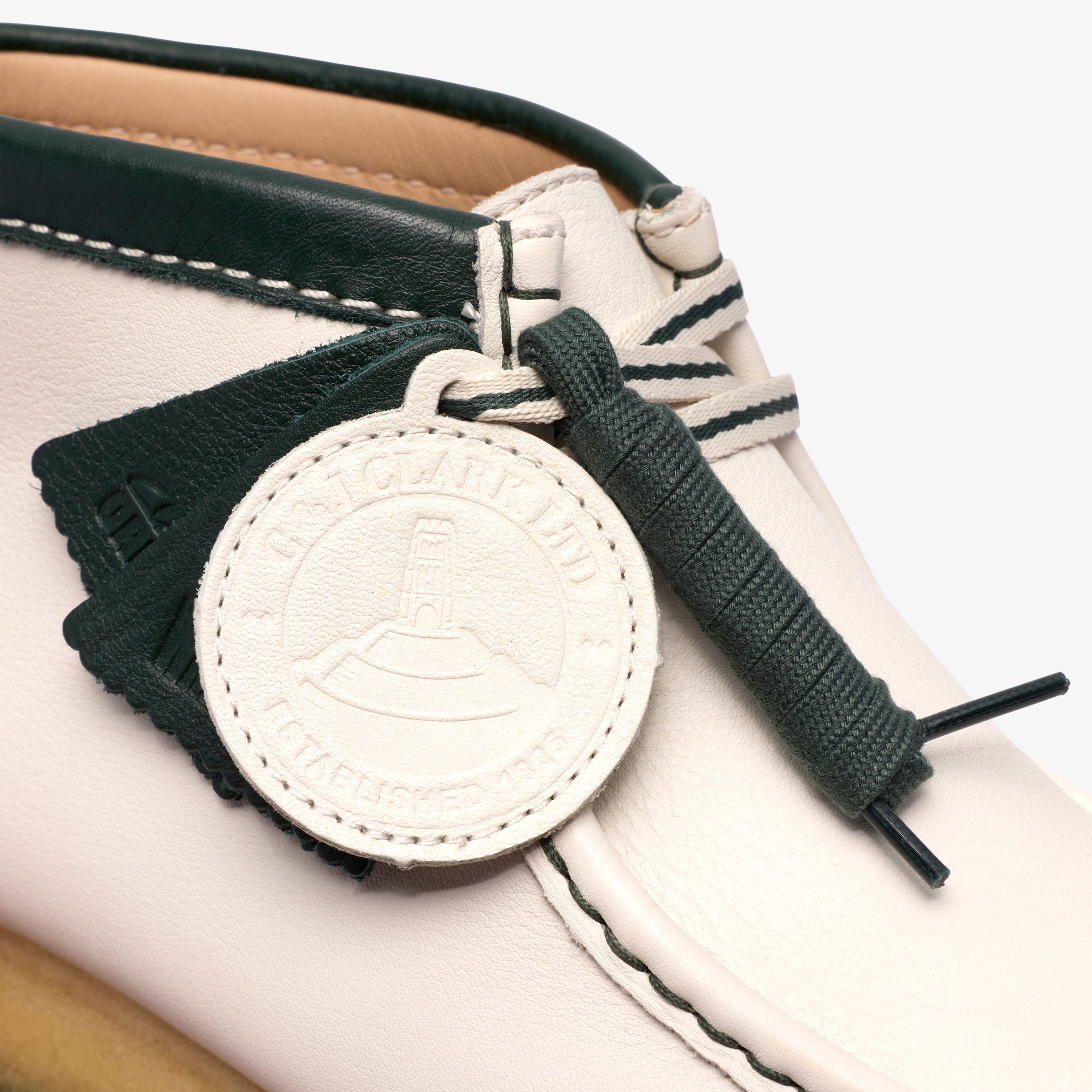 クラークス Clarks Walla Boot RB / ワラブーツRB (ホワイトレザー)の8枚目