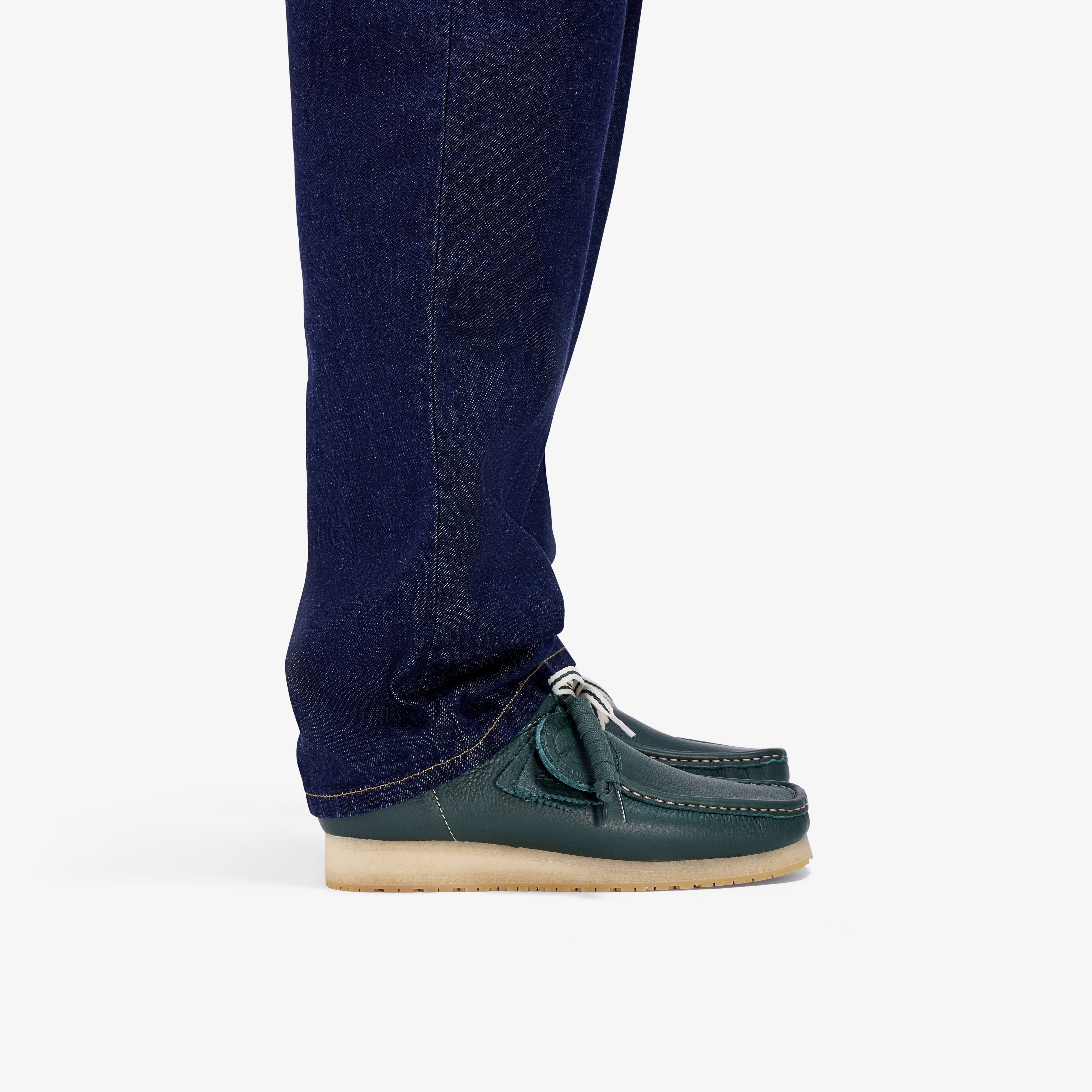 クラークス Clarks Wallabee RB / ワラビーRB (ダークグリーンレザー)の9枚目