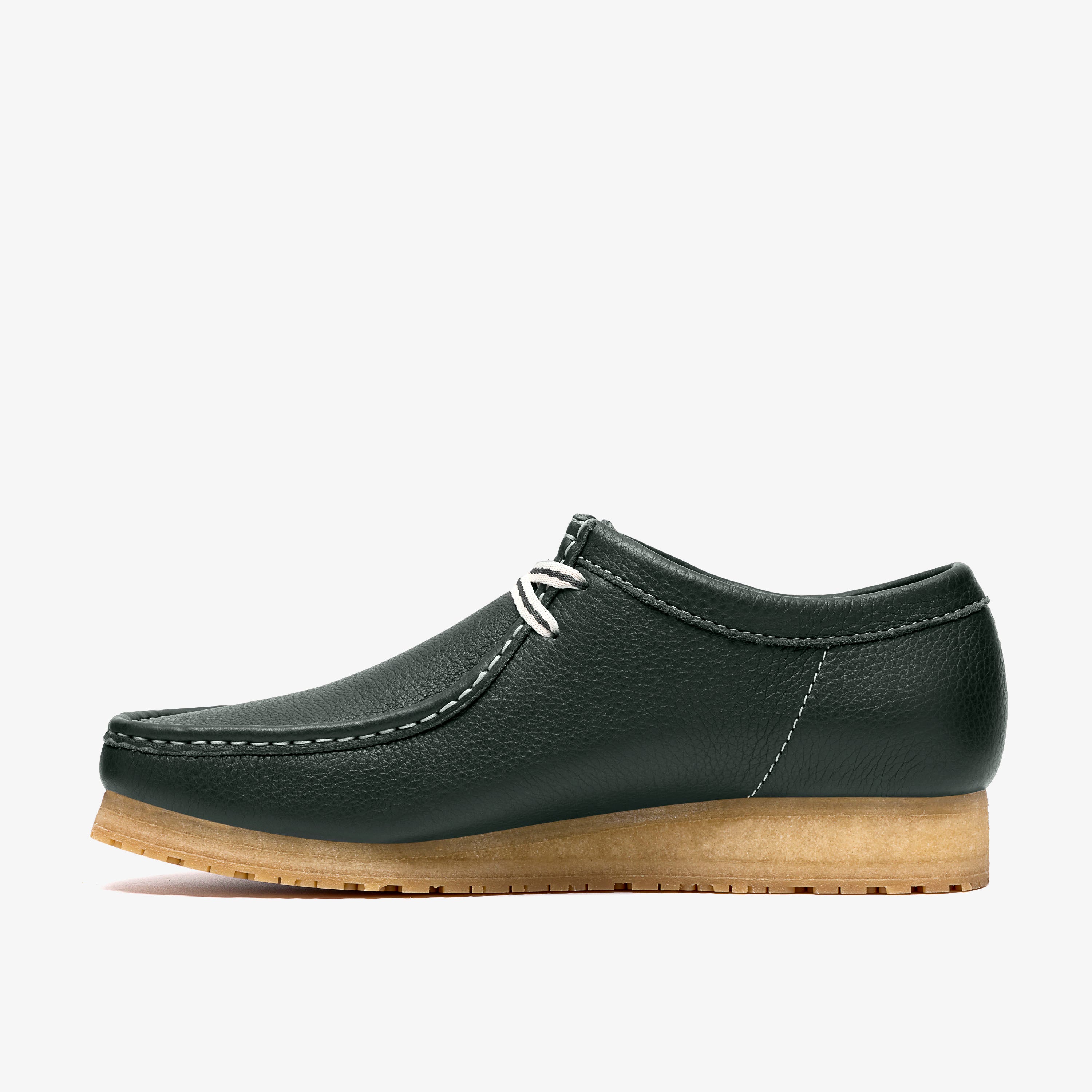 クラークス Clarks Wallabee RB / ワラビーRB (ダークグリーンレザー)の2枚目