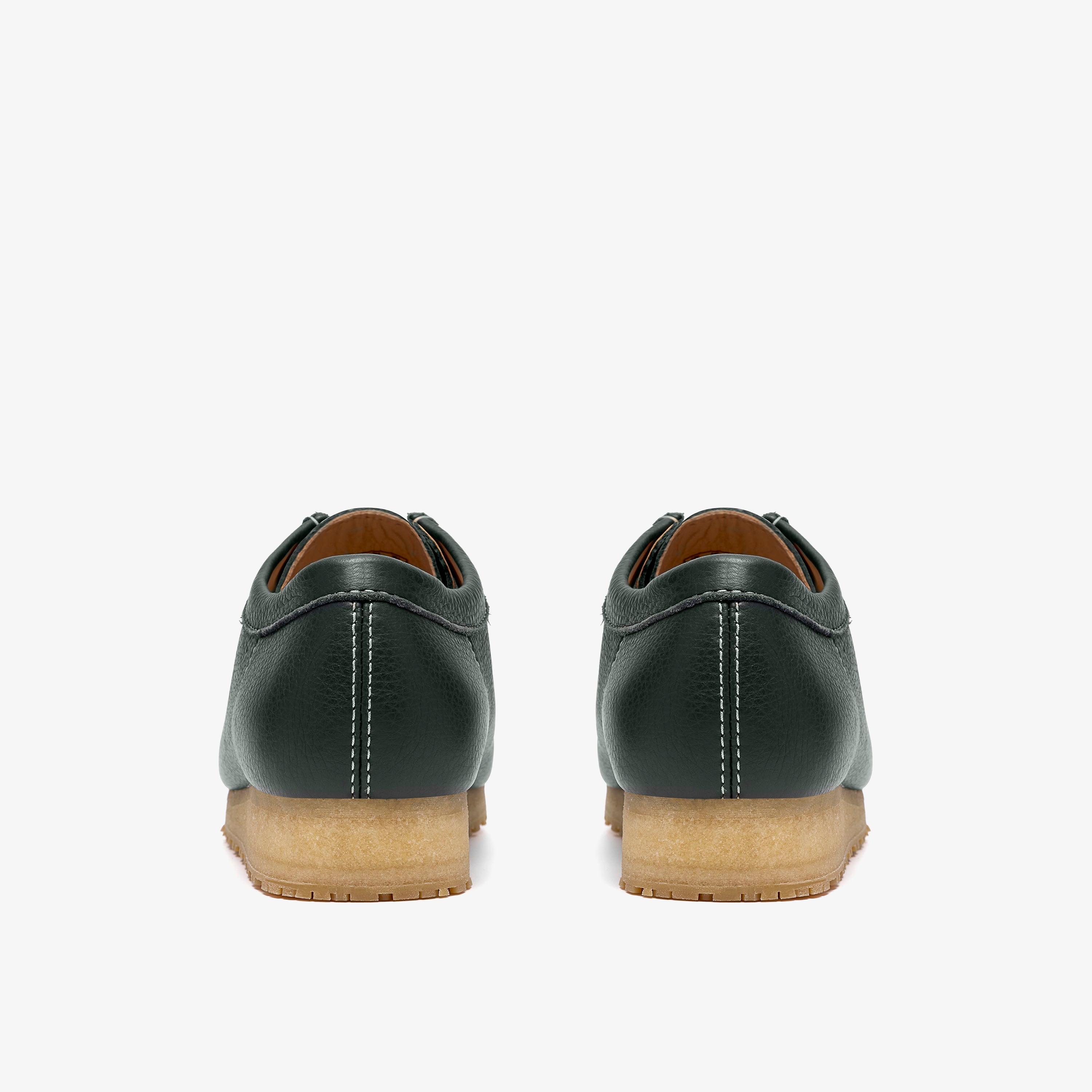 クラークス Clarks Wallabee RB / ワラビーRB (ダークグリーンレザー)の5枚目