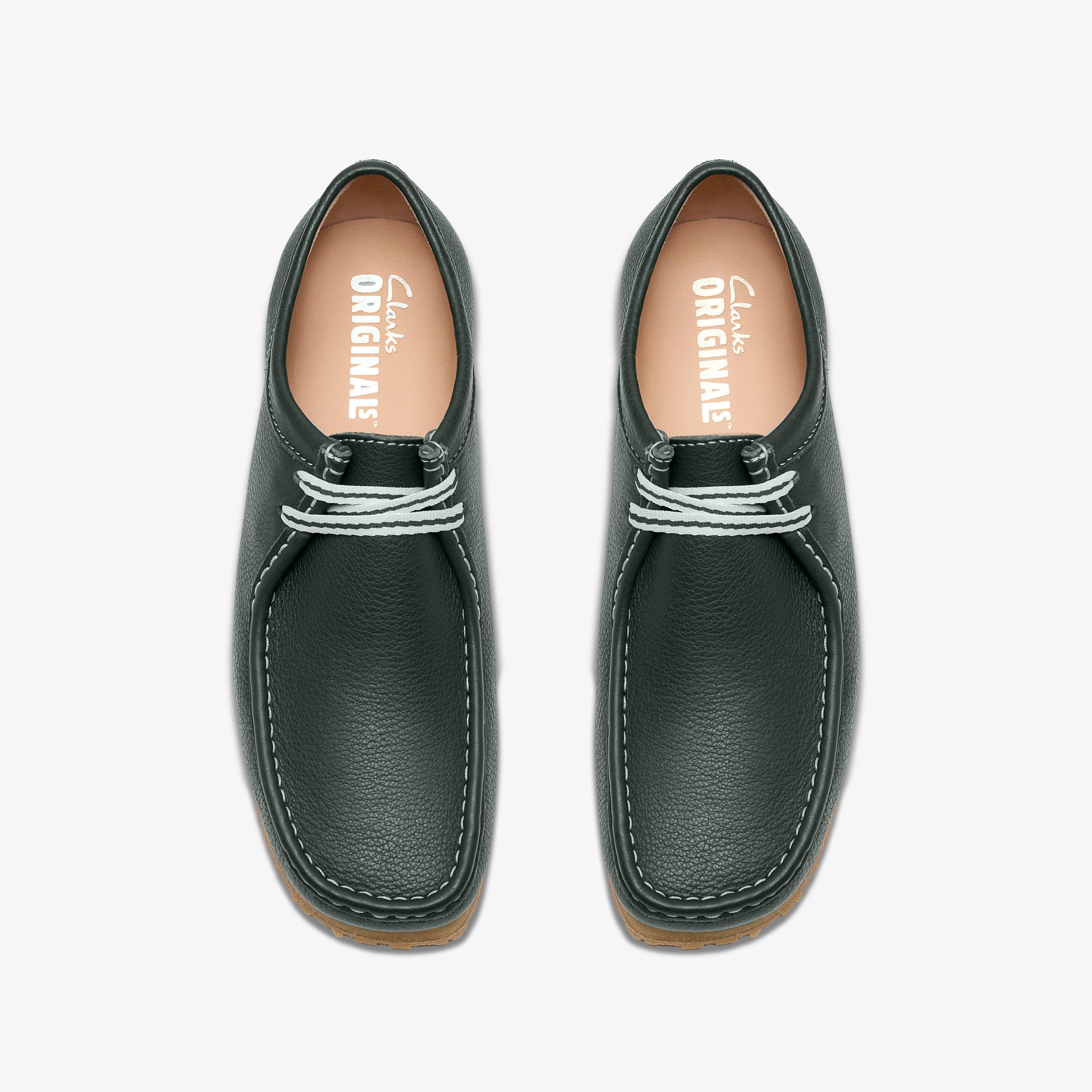 クラークス Clarks Wallabee RB / ワラビーRB (ダークグリーンレザー)の6枚目