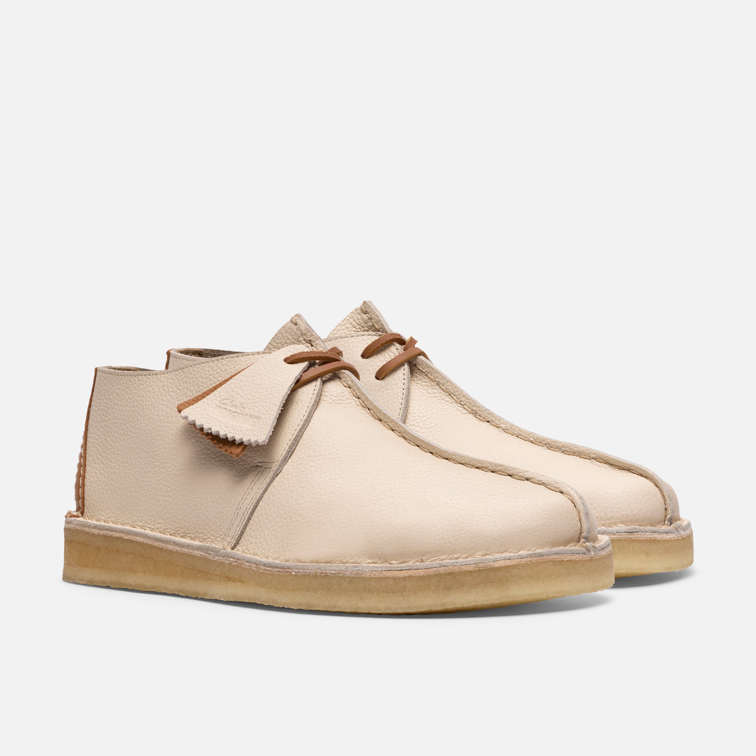 クラークス Clarks Desert Trek / デザートトレック (ホワイトコンビレザー)の4枚目